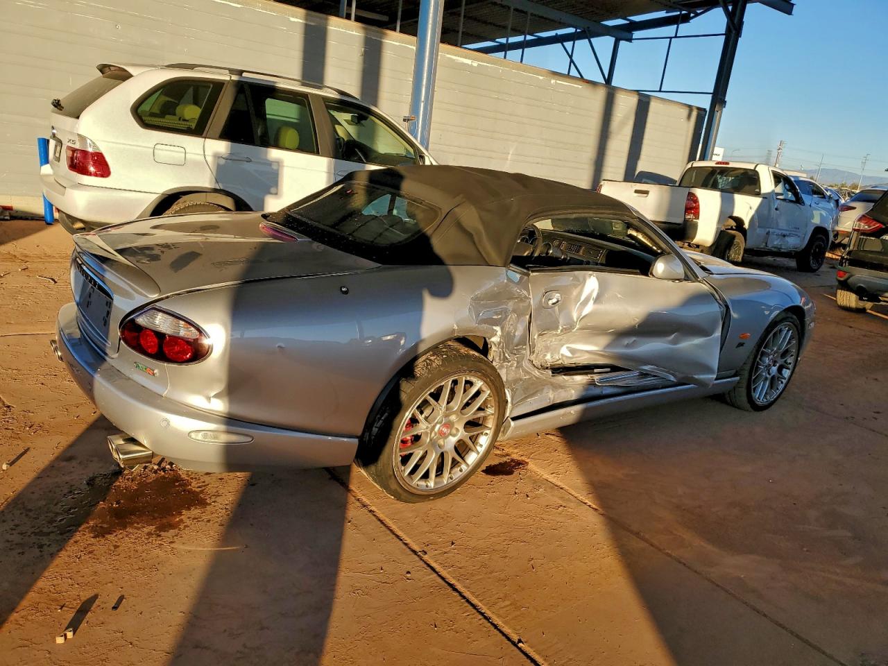2006 Jaguar Xkr Silver vin: SAJDA42B363A47684