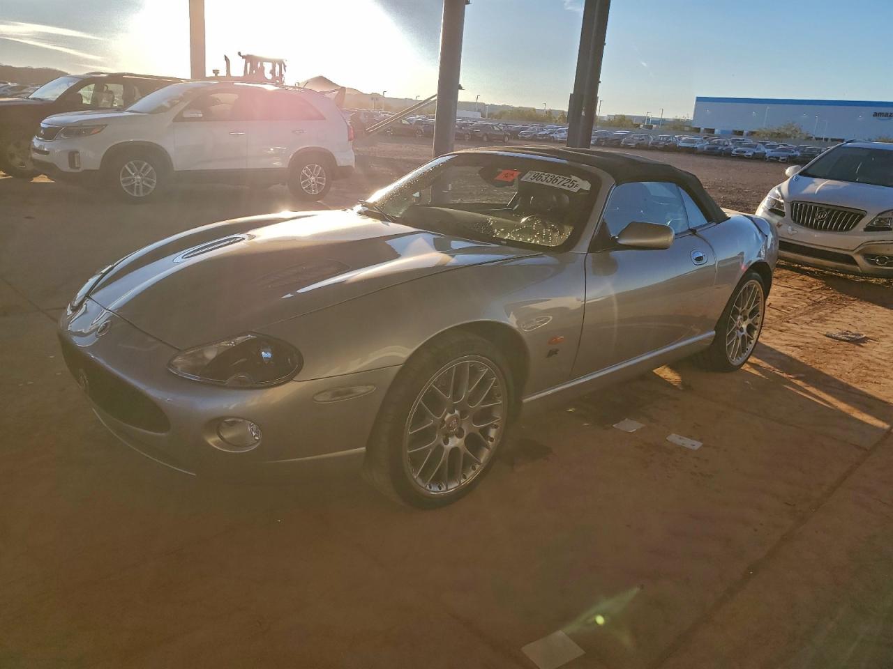 2006 Jaguar Xkr Silver vin: SAJDA42B363A47684