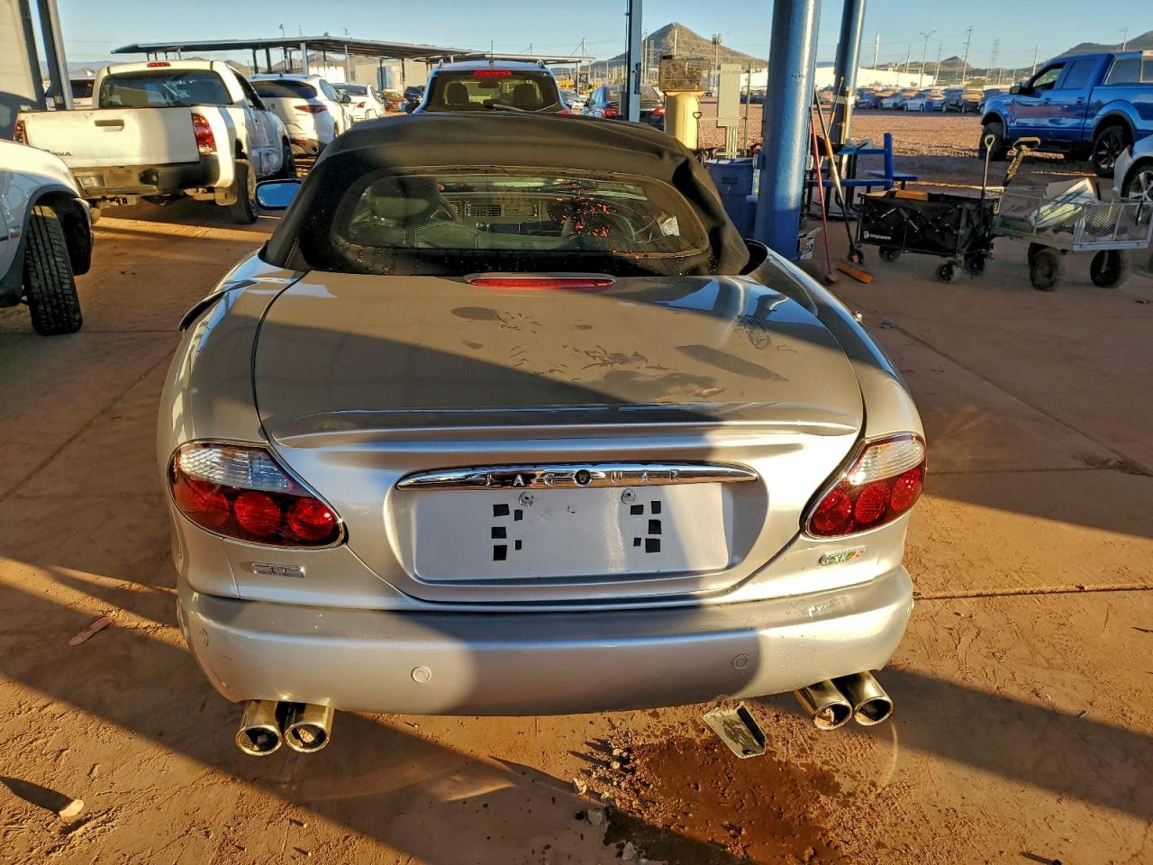 2006 Jaguar Xkr Silver vin: SAJDA42B363A47684