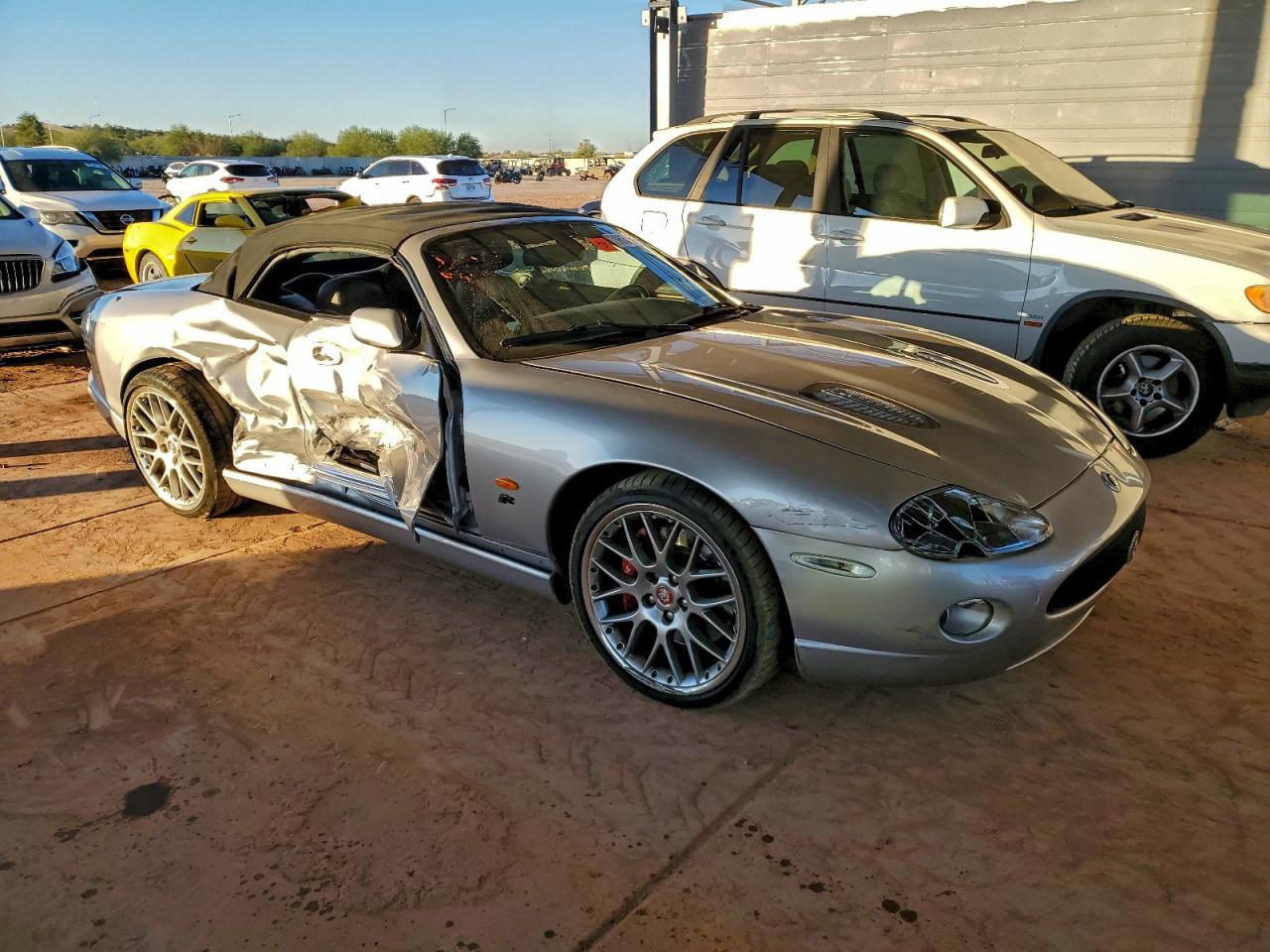2006 Jaguar Xkr Silver vin: SAJDA42B363A47684