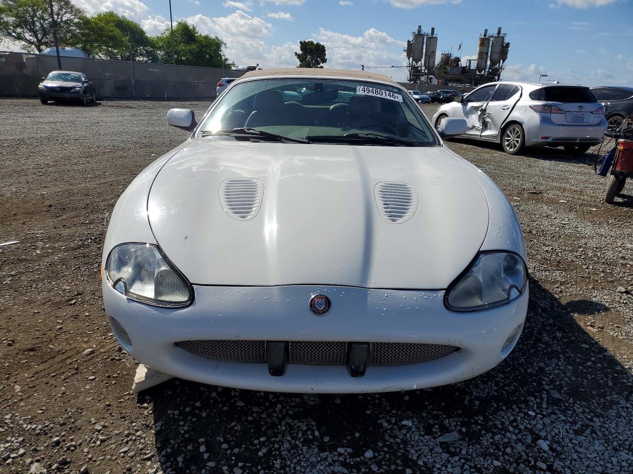 2002 Jaguar Xkr White vin: SAJDA42B42PA25132