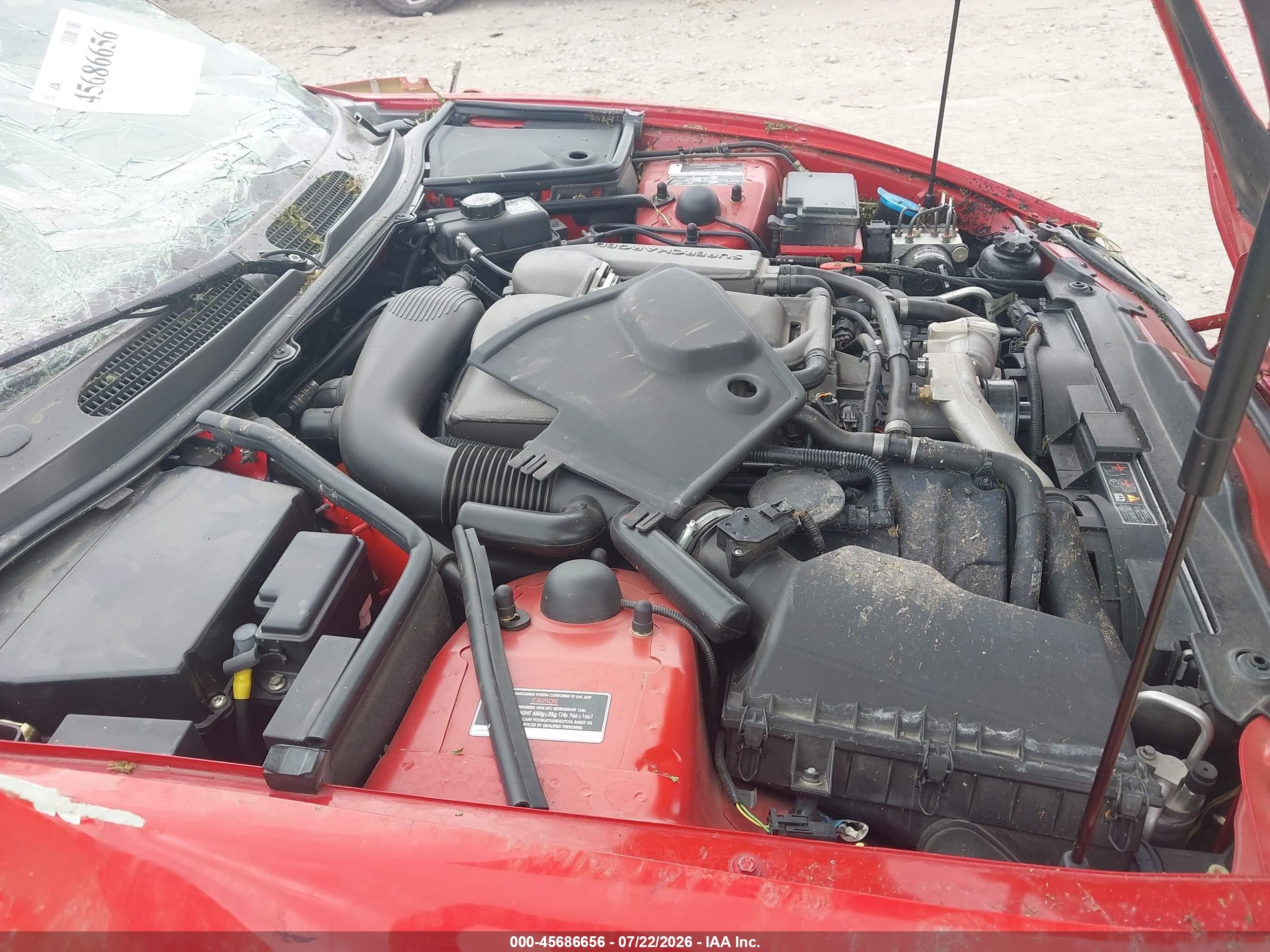 2004 Jaguar Xkr   Red vin: SAJDA42B543A37543