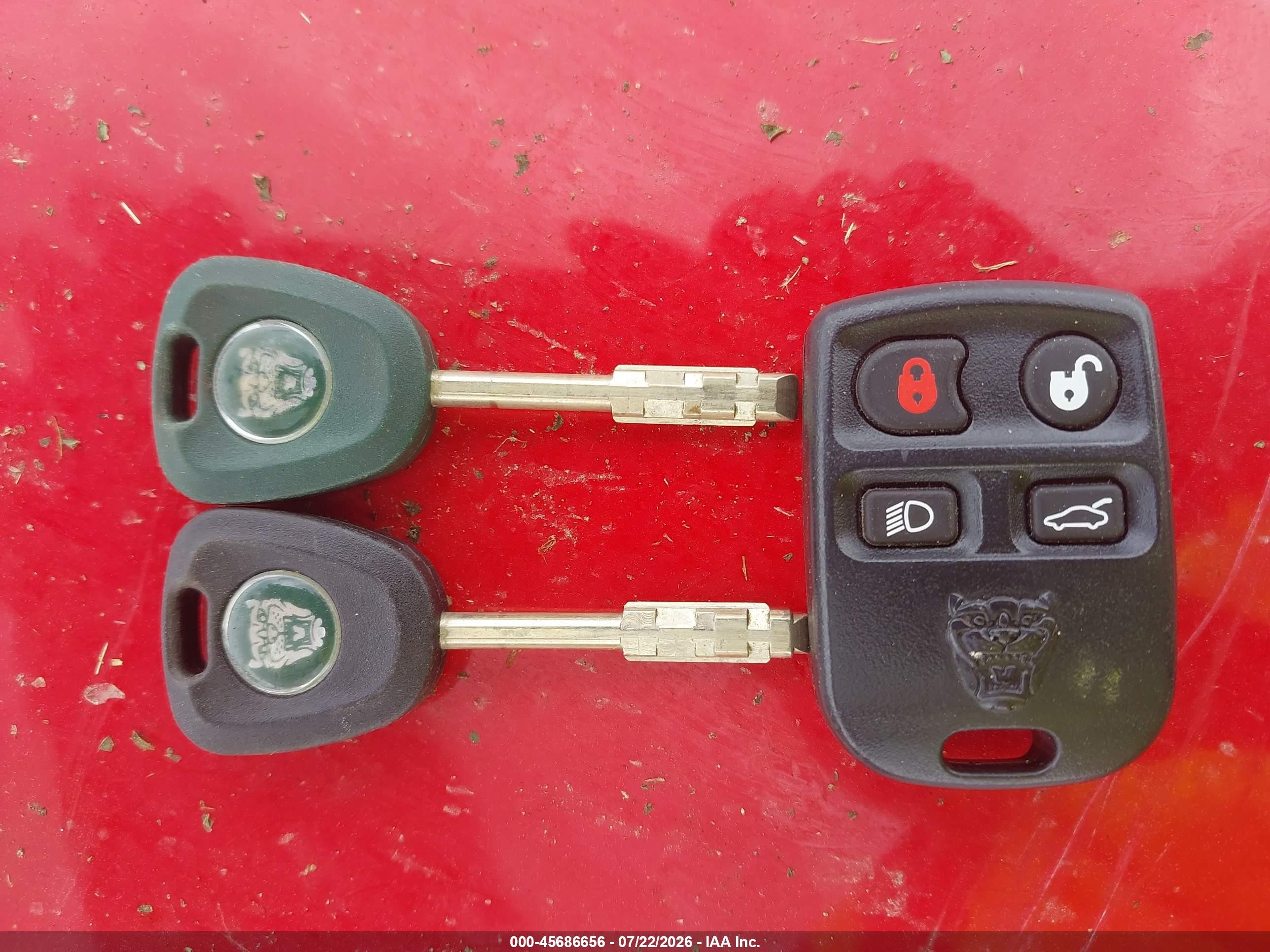 2004 Jaguar Xkr   Red vin: SAJDA42B543A37543