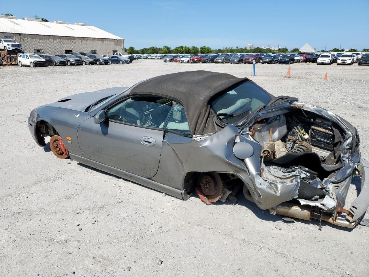 2006 Jaguar Xkr    Silver vin: SAJDA42B563A47573