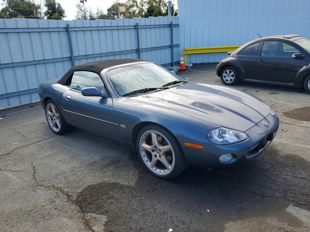 2001 Jaguar Xkr Blue vin: SAJDA42B61PA18293