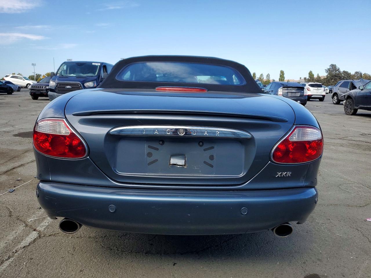 2001 Jaguar Xkr Blue vin: SAJDA42B61PA18293