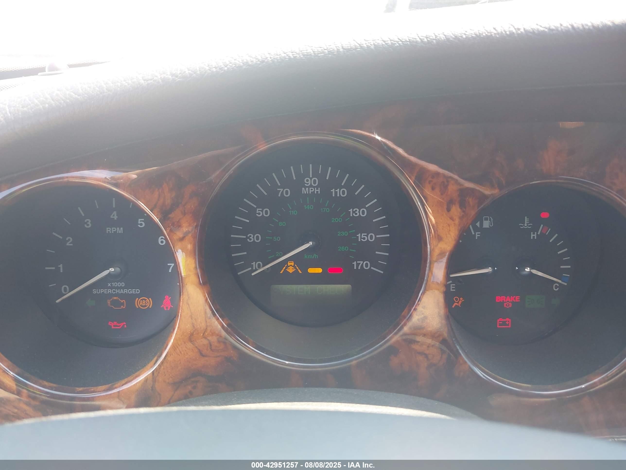 2003 Jaguar Xkr   Black vin: SAJDA42B733A33377