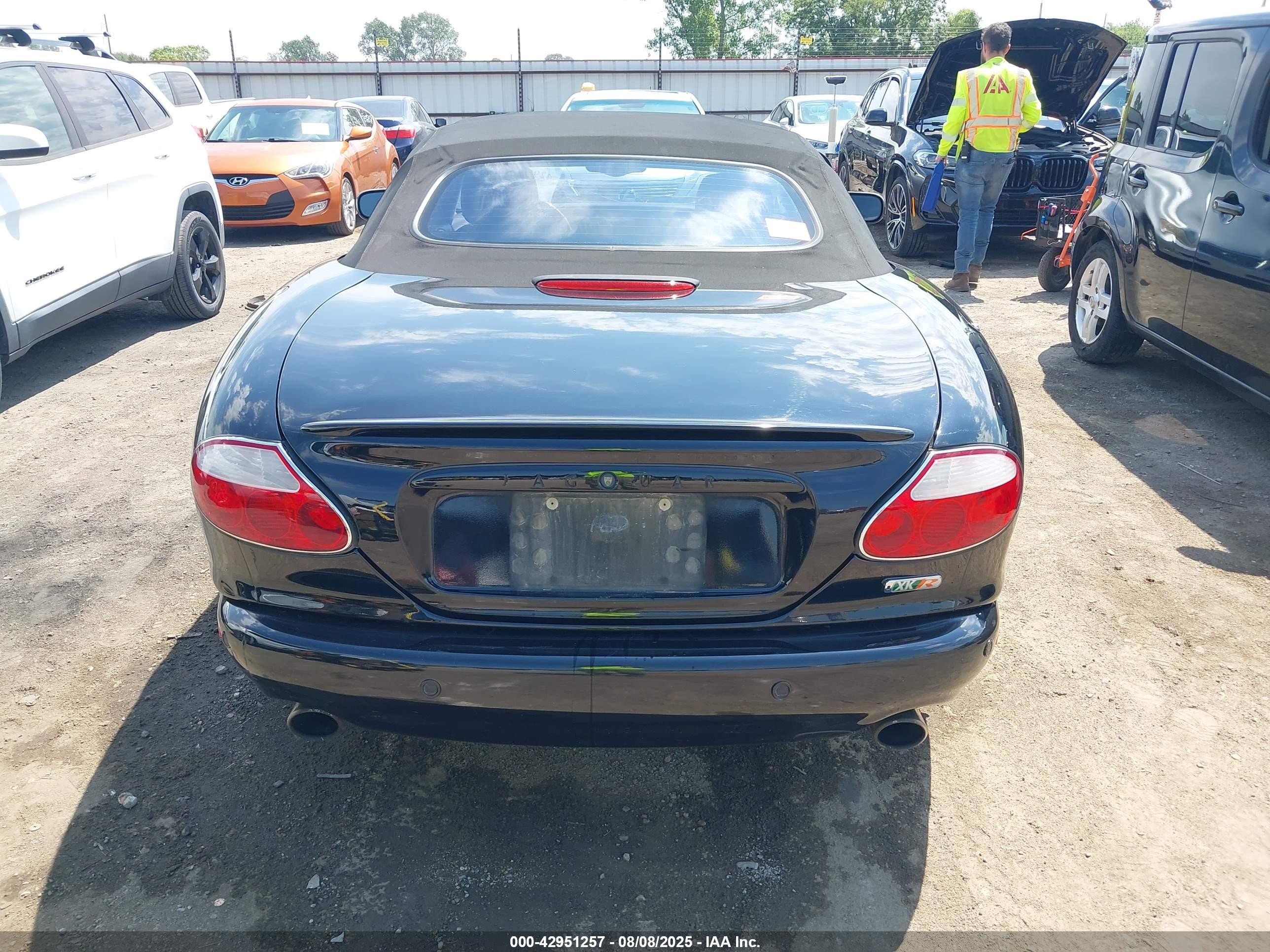 2003 Jaguar Xkr   Black vin: SAJDA42B733A33377