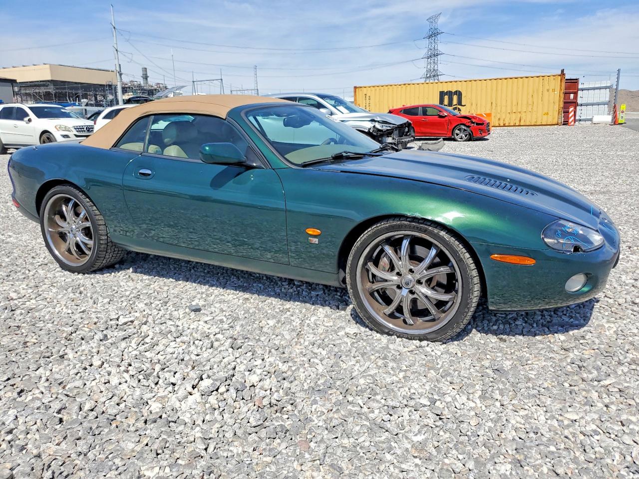2004 Jaguar Xkr Green vin: SAJDA42B743A37138