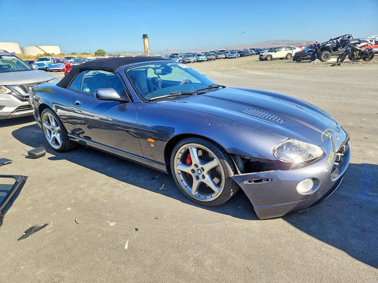 2005 Jaguar Xkr Серый vin: SAJDA42B753A41580