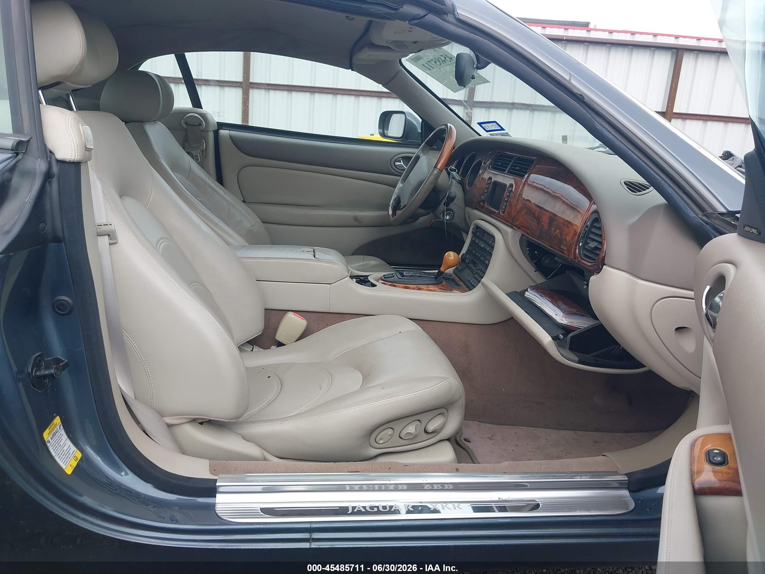 2001 Jaguar Xkr   Синий vin: SAJDA42B81PA16397