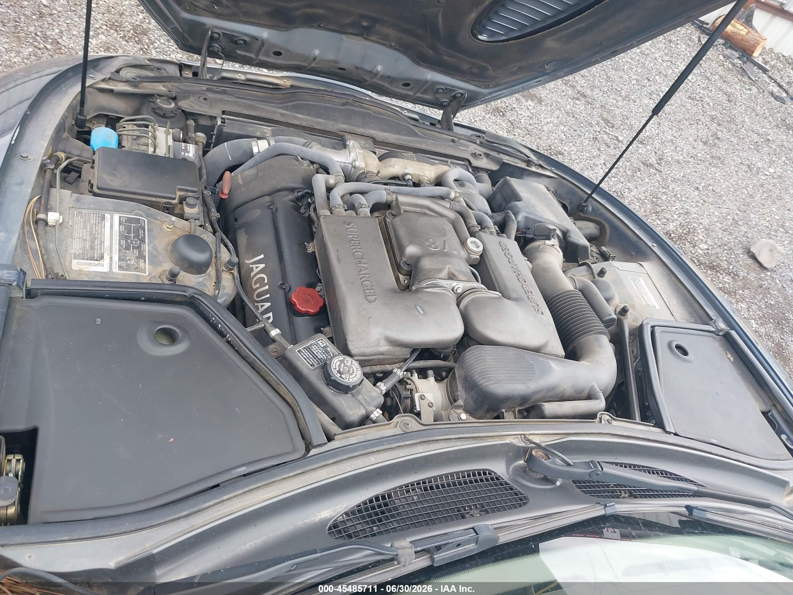 2001 Jaguar Xkr   Синий vin: SAJDA42B81PA16397
