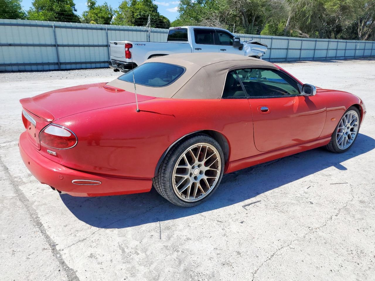 2006 Jaguar Xkr Red vin: SAJDA42B863A44781