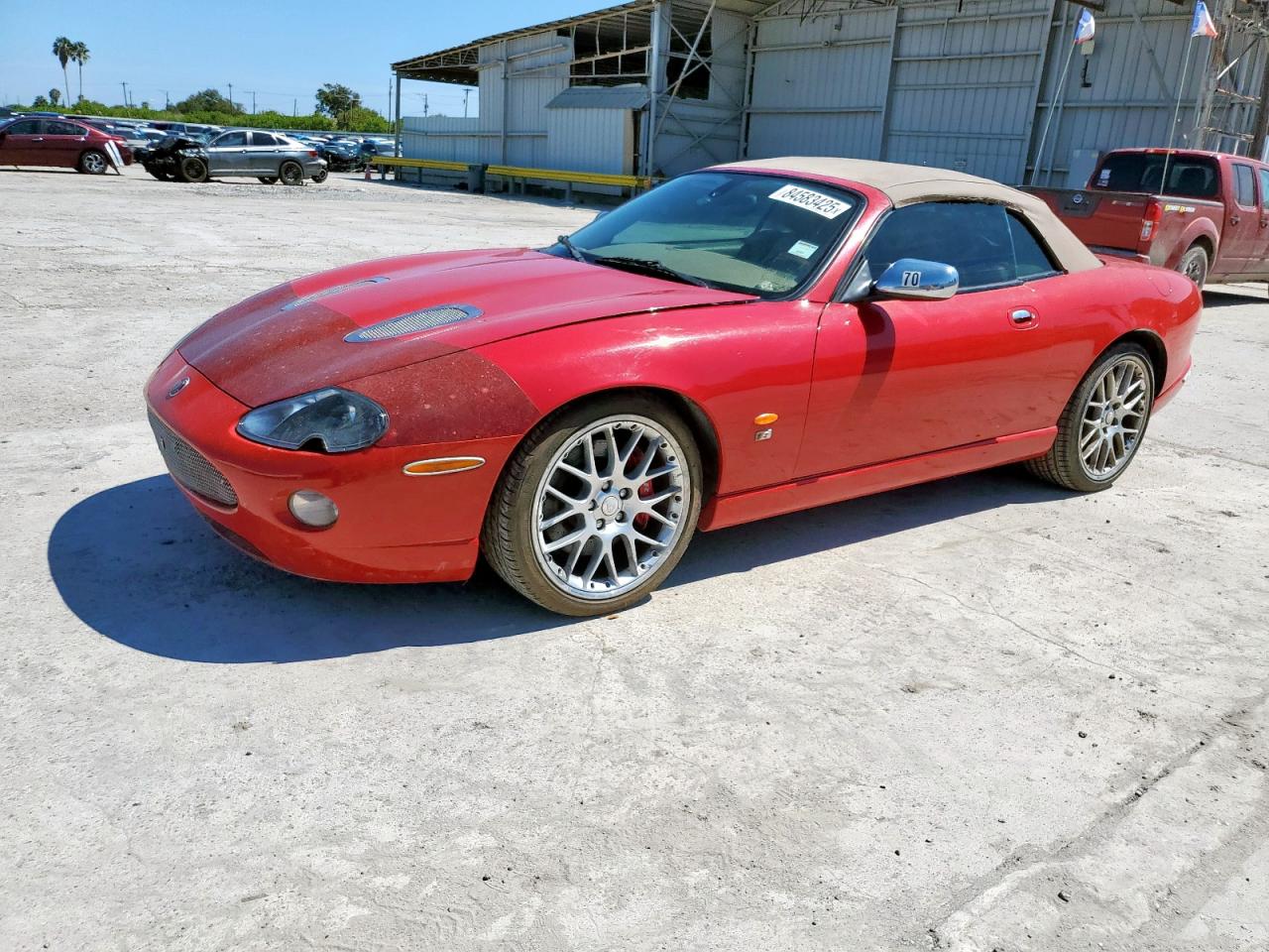 2006 Jaguar Xkr Red vin: SAJDA42B863A44781