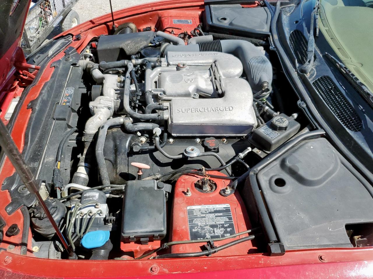 2006 Jaguar Xkr Red vin: SAJDA42B863A44781