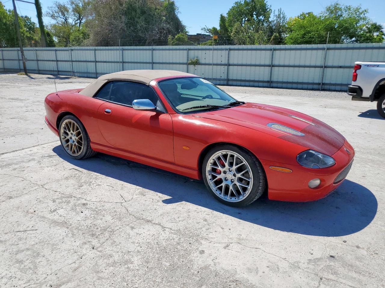 2006 Jaguar Xkr Red vin: SAJDA42B863A44781