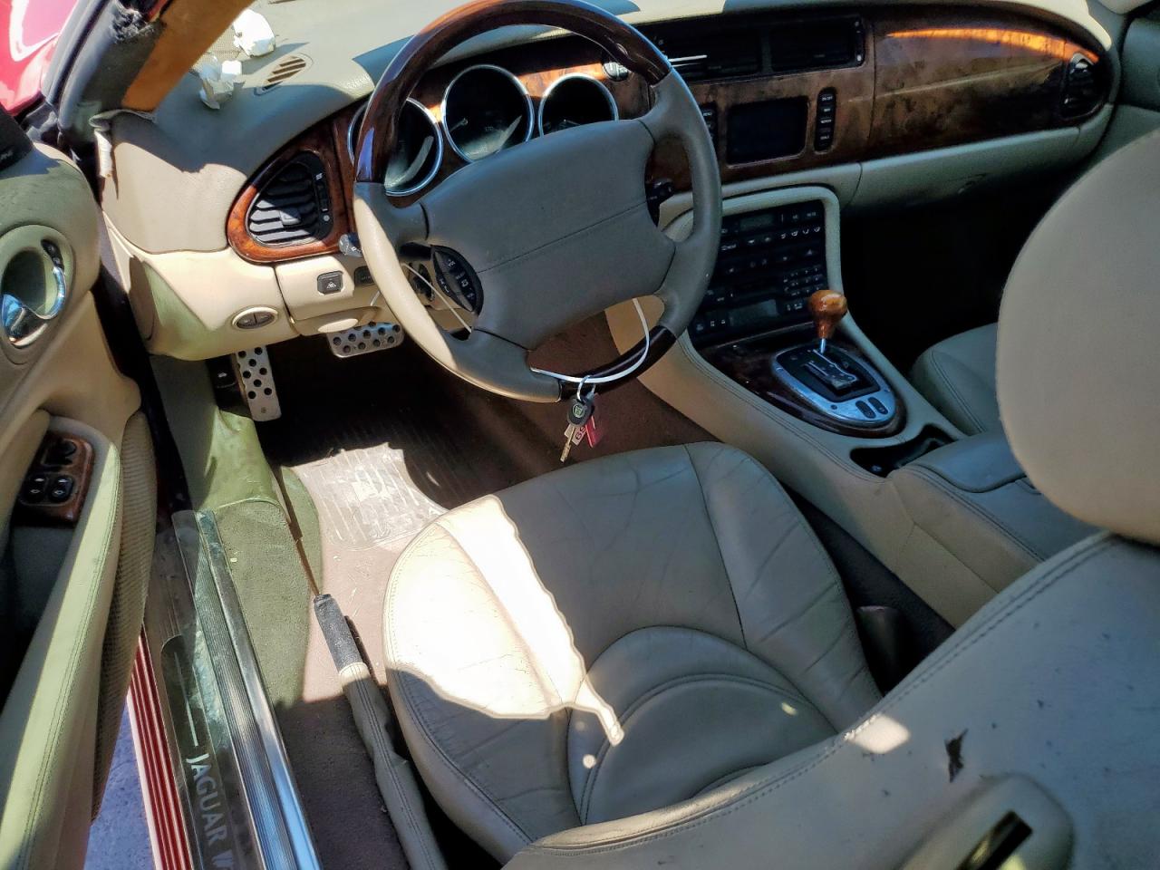 2006 Jaguar Xkr Red vin: SAJDA42B863A44781