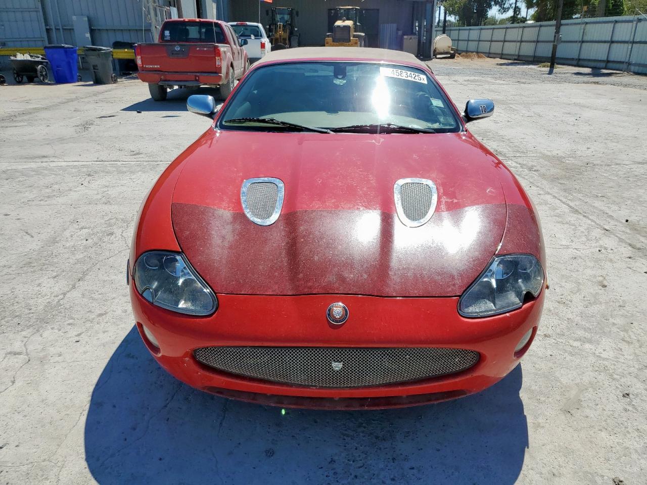 2006 Jaguar Xkr Red vin: SAJDA42B863A44781