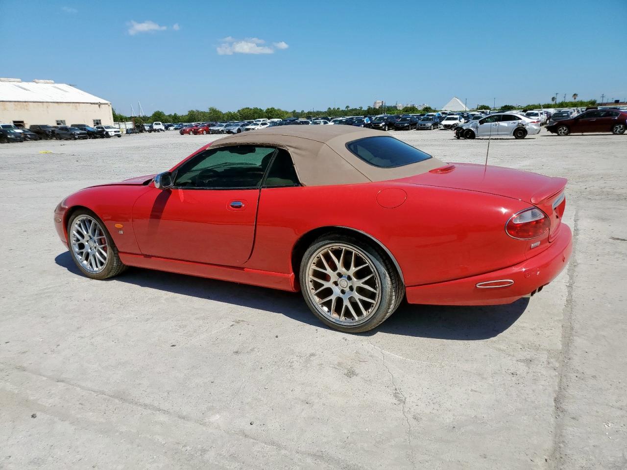 2006 Jaguar Xkr Red vin: SAJDA42B863A44781