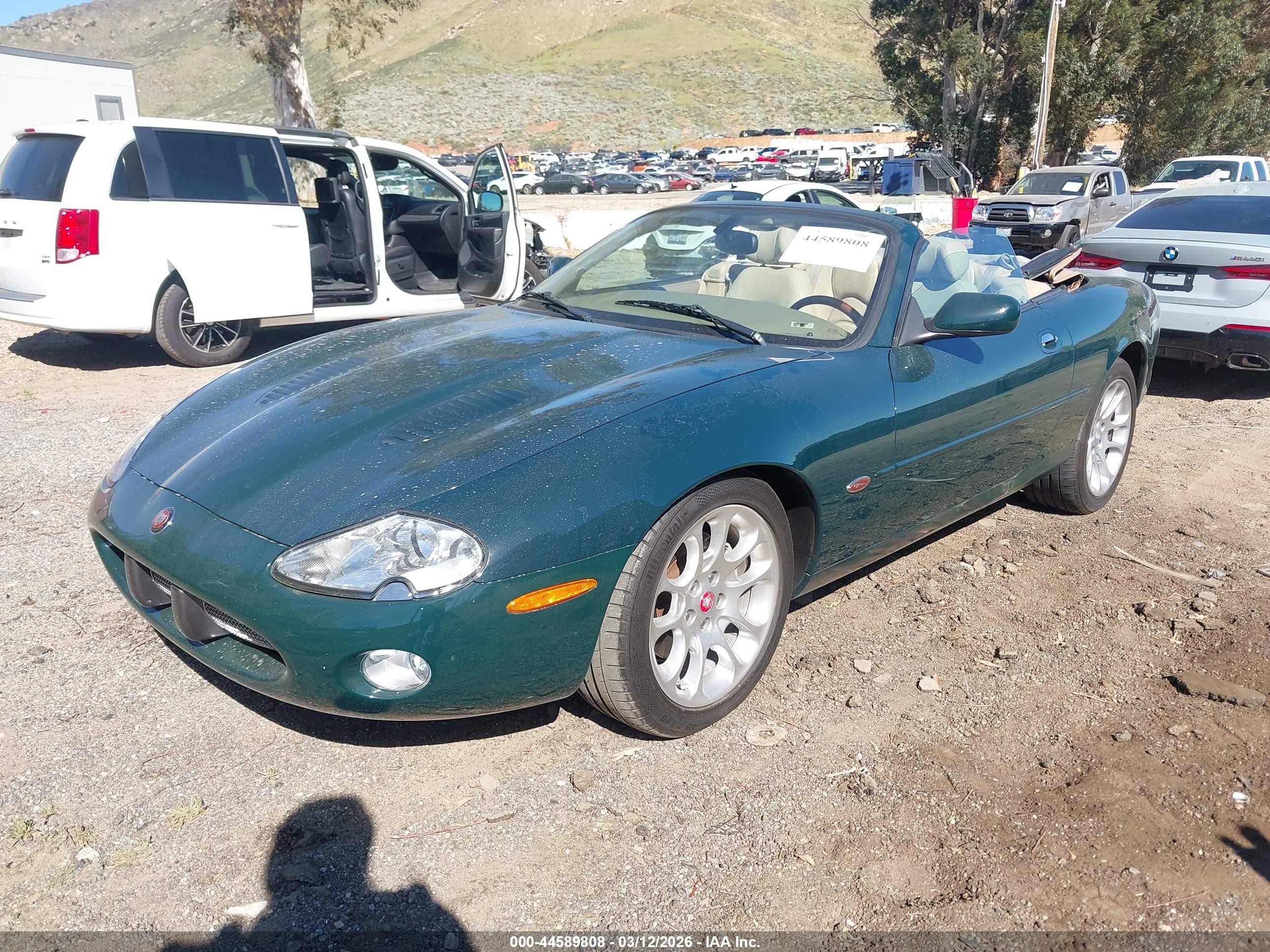 2002 Jaguar Xkr   Green vin: SAJDA42B92PA27250