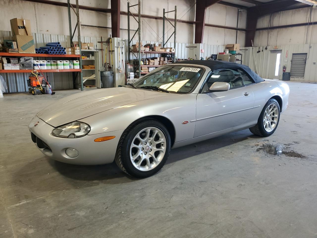 2001 Jaguar Xkr Silver vin: SAJDA42BX1PA21861