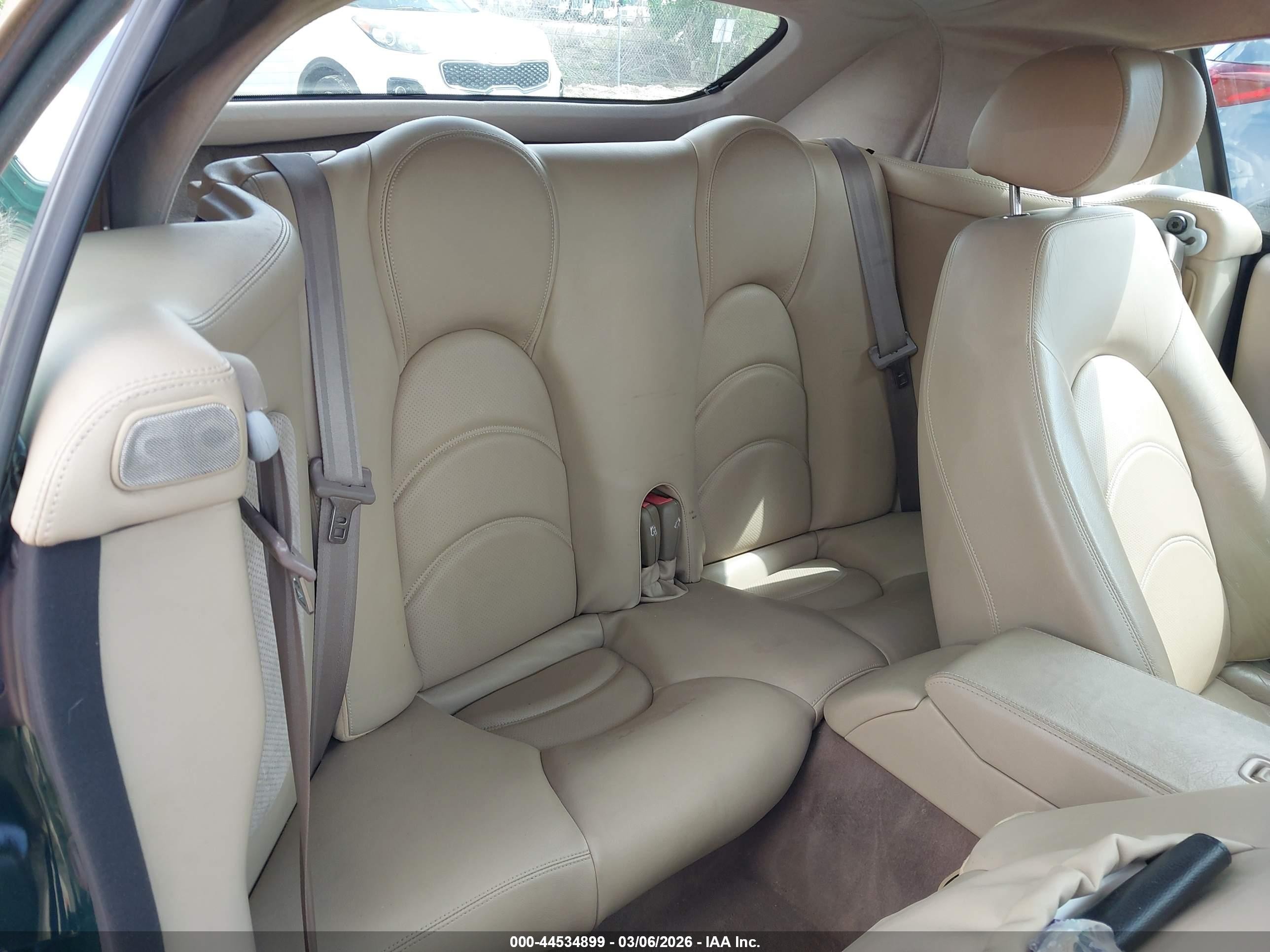 2001 Jaguar Xkr   Green vin: SAJDA42BX1PA22380