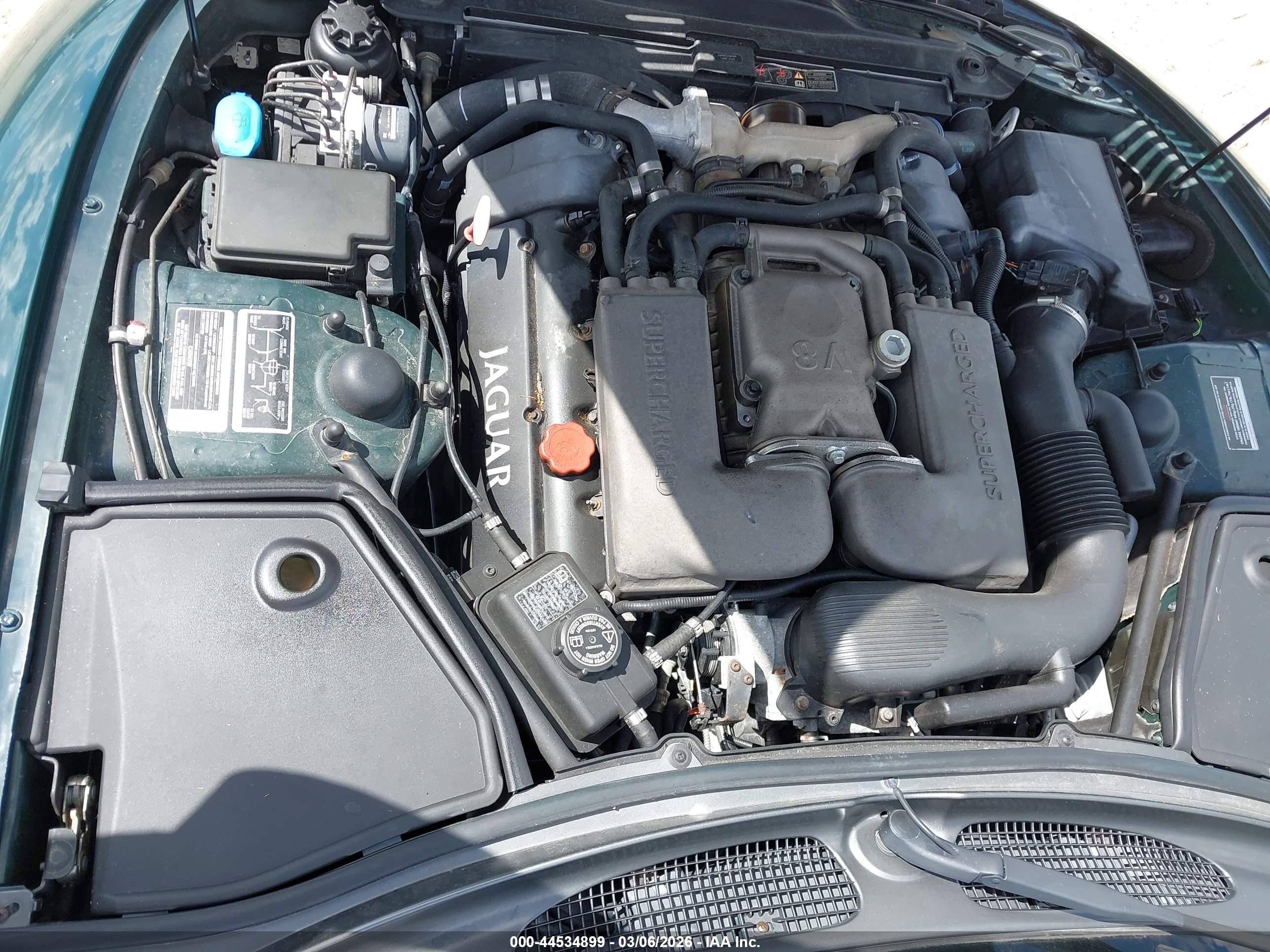 2001 Jaguar Xkr   Green vin: SAJDA42BX1PA22380