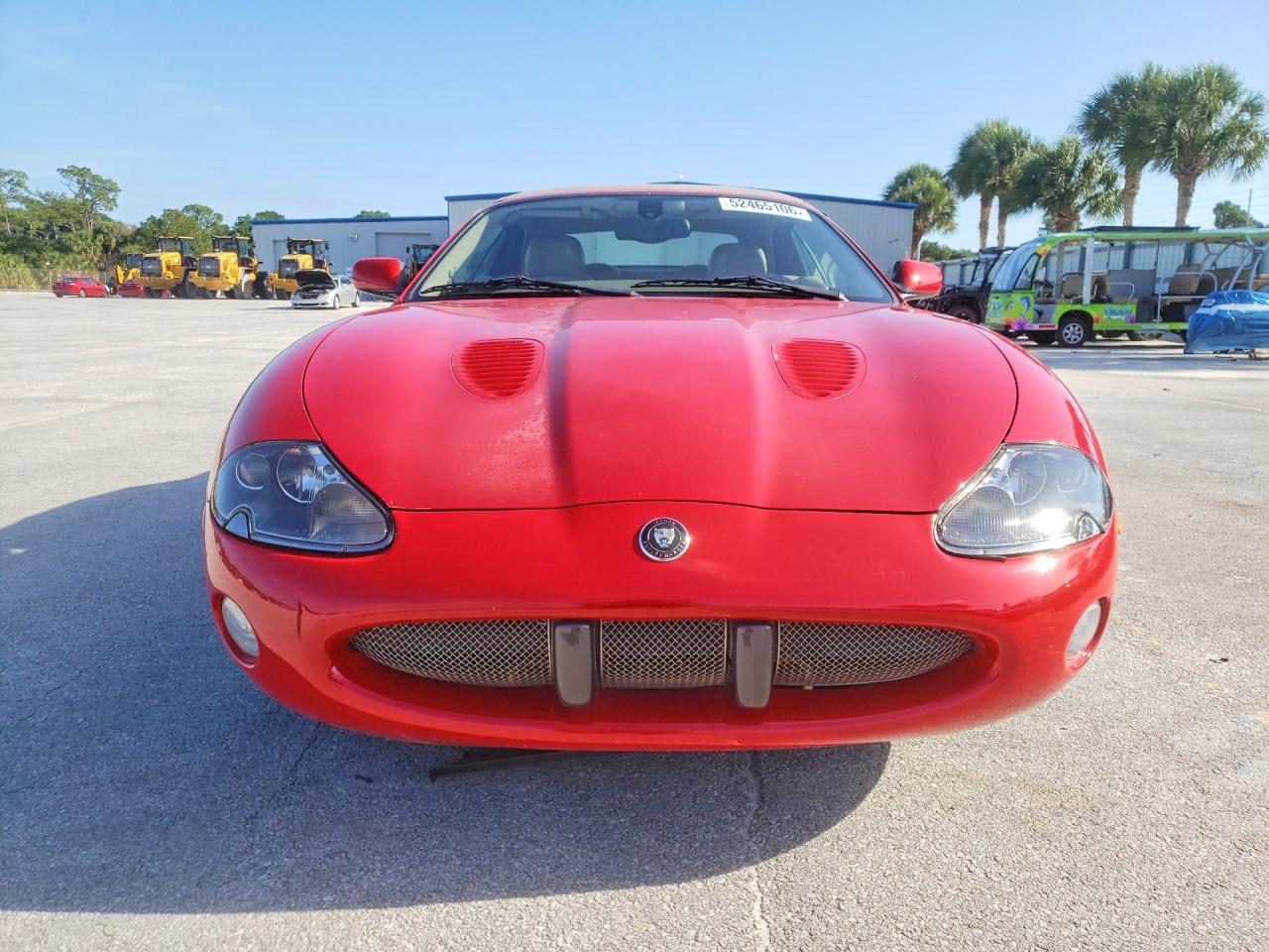 2003 Jaguar Xkr Red vin: SAJDA42BX33A31204