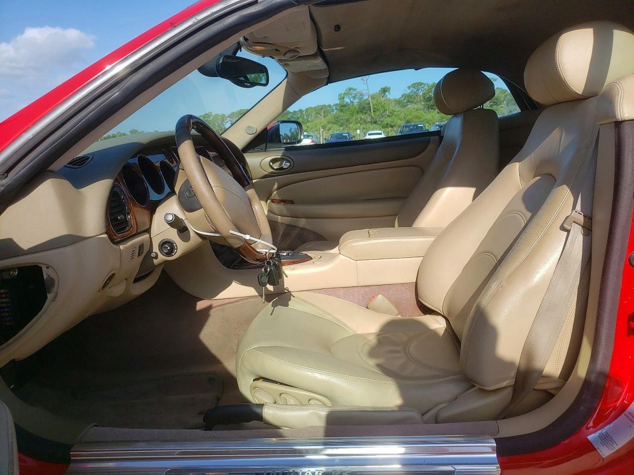 2003 Jaguar Xkr Red vin: SAJDA42BX33A31204