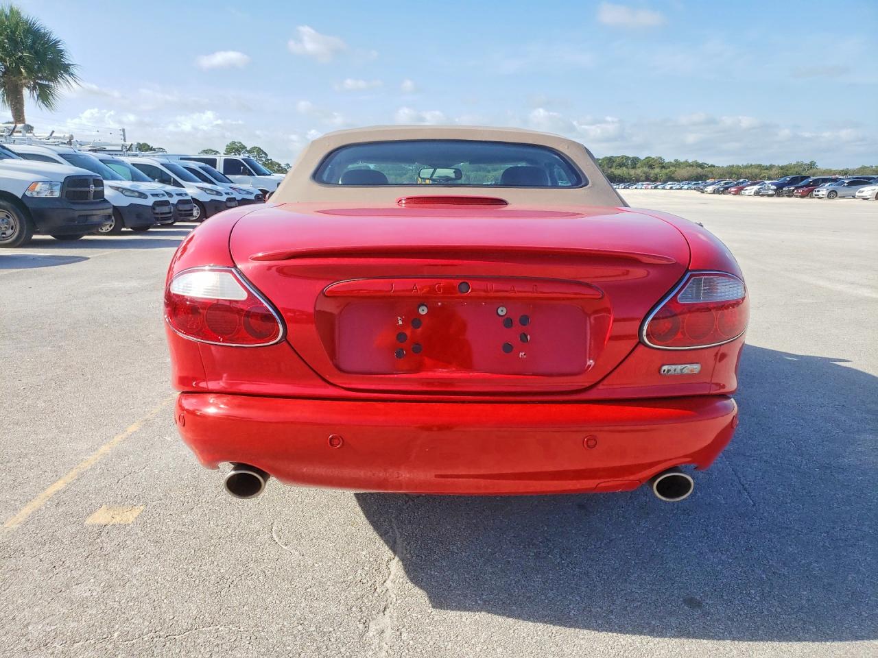 2003 Jaguar Xkr Red vin: SAJDA42BX33A31204