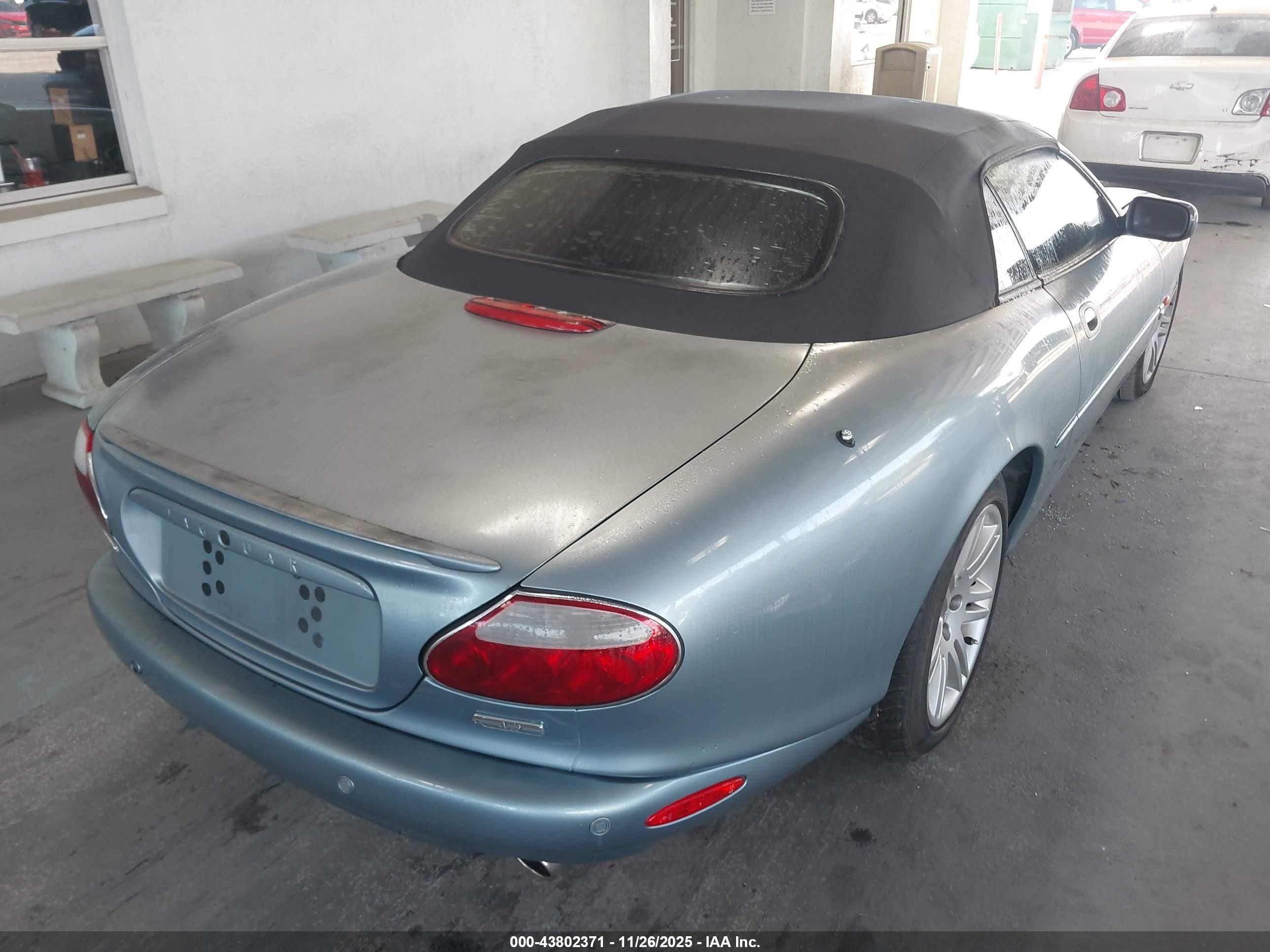 2003 Jaguar Xkr   Light Blue vin: SAJDA42BX33A34653