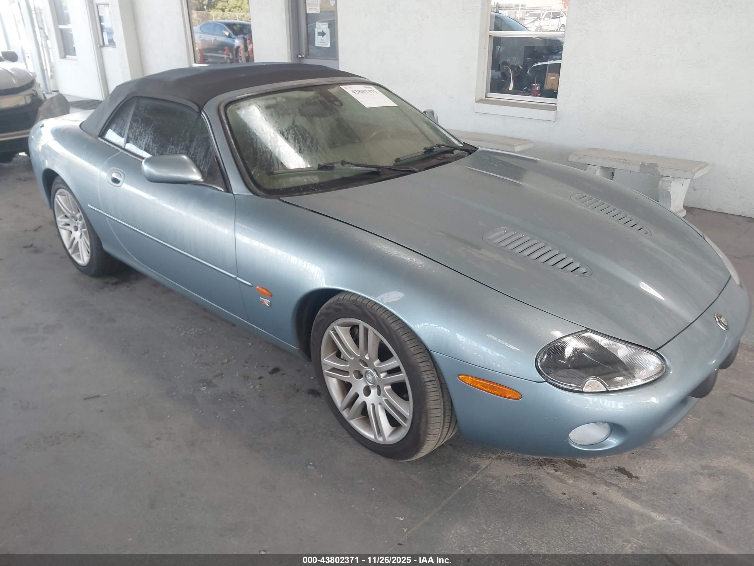 2003 Jaguar Xkr   Light Blue vin: SAJDA42BX33A34653
