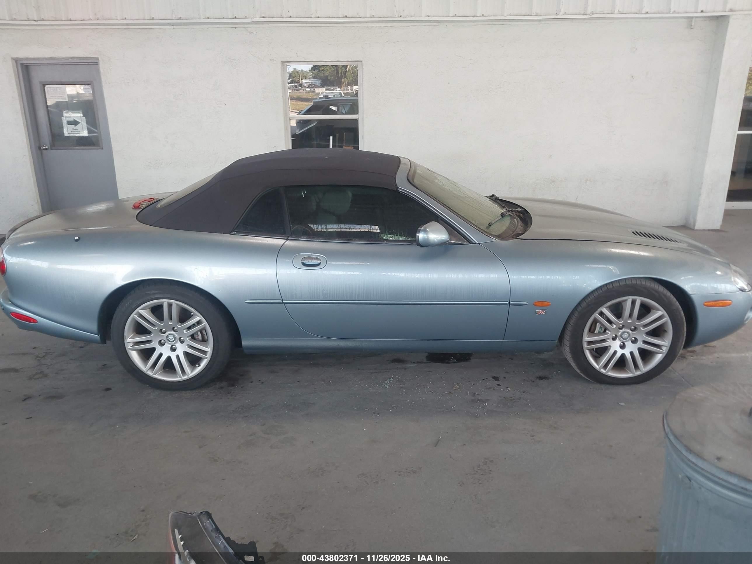 2003 Jaguar Xkr   Light Blue vin: SAJDA42BX33A34653