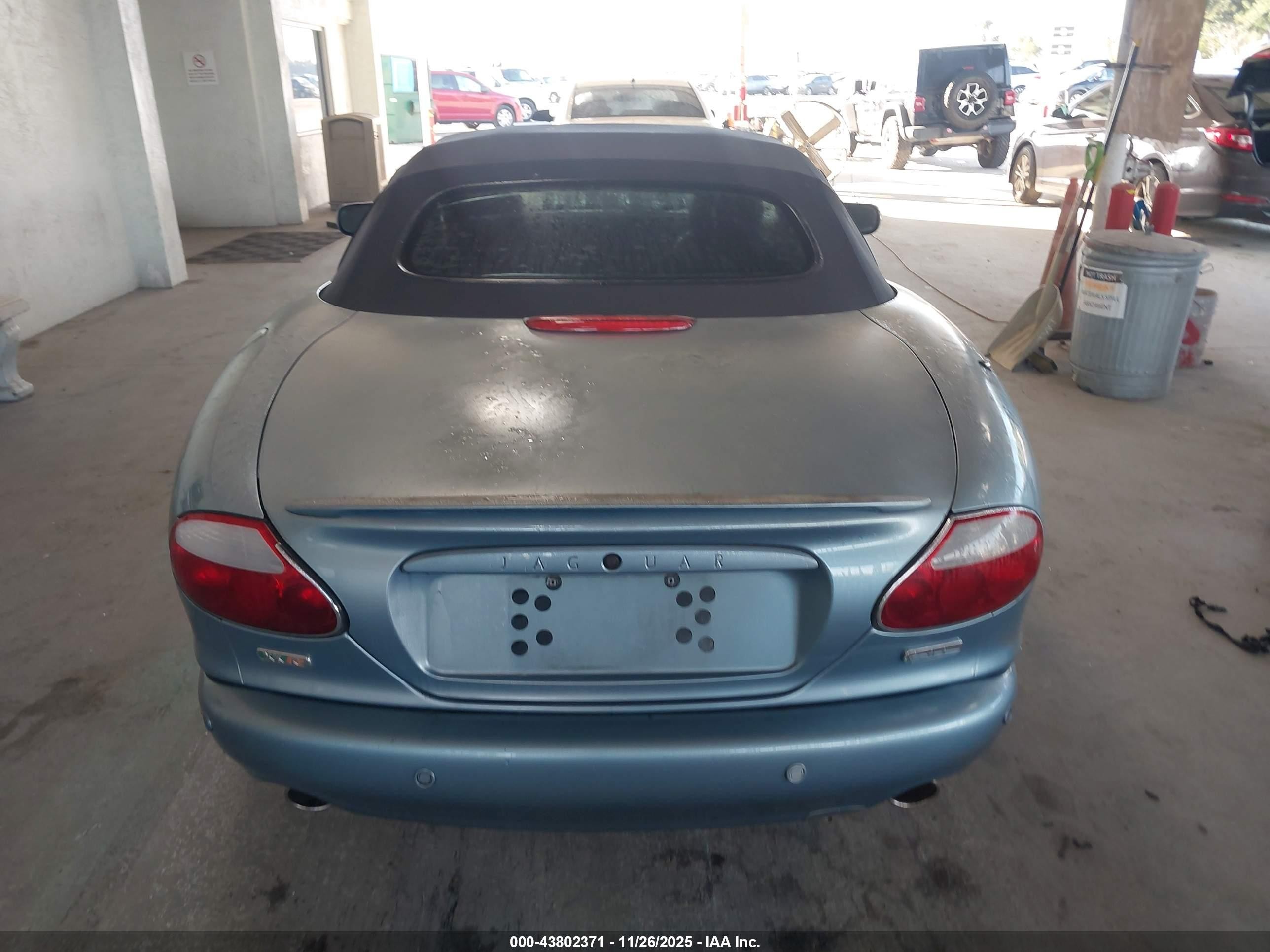 2003 Jaguar Xkr   Light Blue vin: SAJDA42BX33A34653
