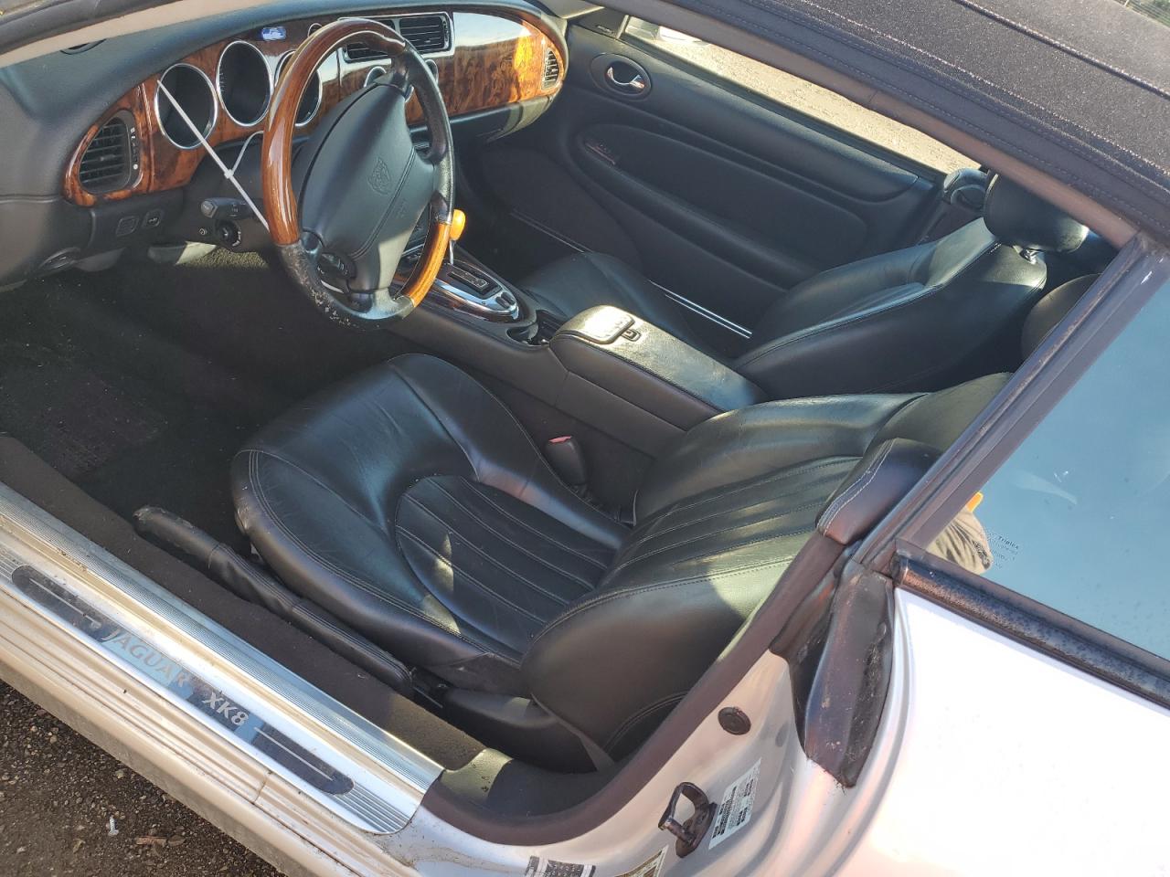2005 Jaguar Xk8 Silver vin: SAJDA42C052A43458