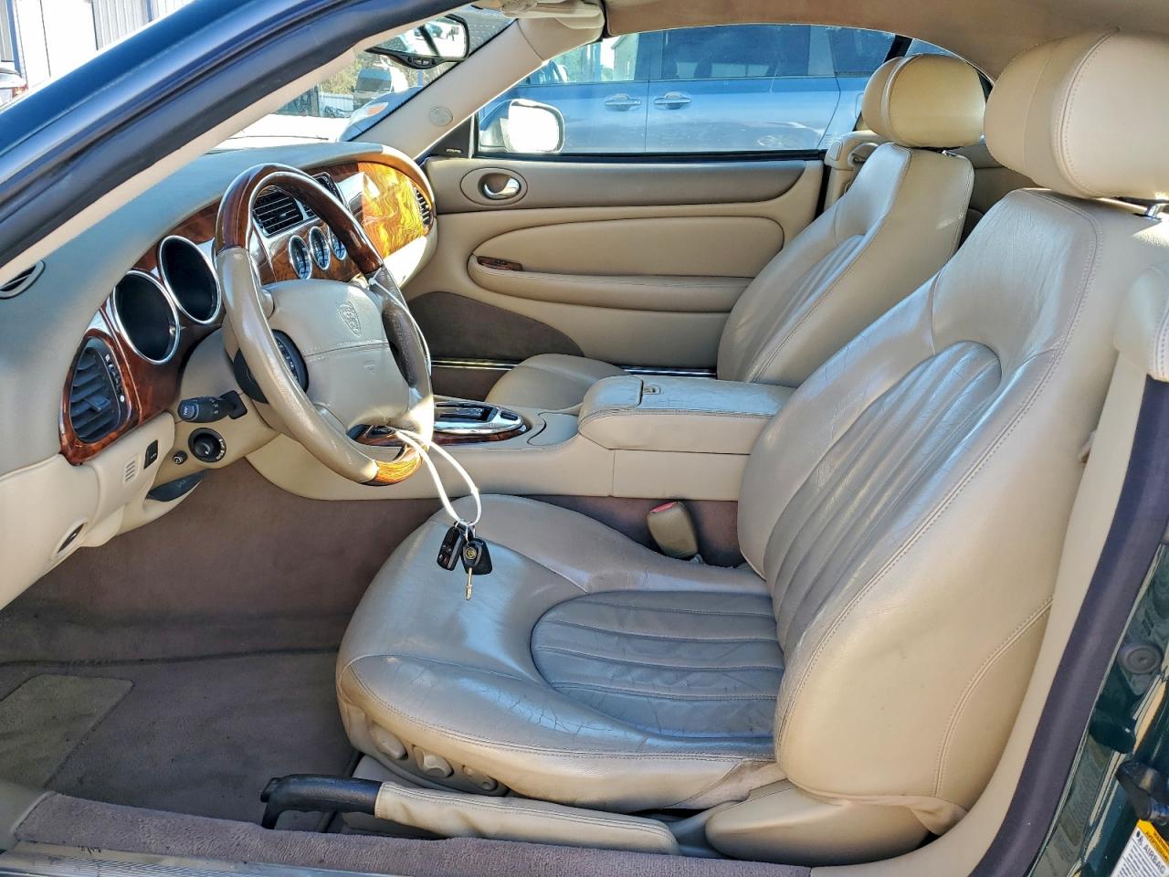 2004 Jaguar Xk8 Green vin: SAJDA42C142A40034