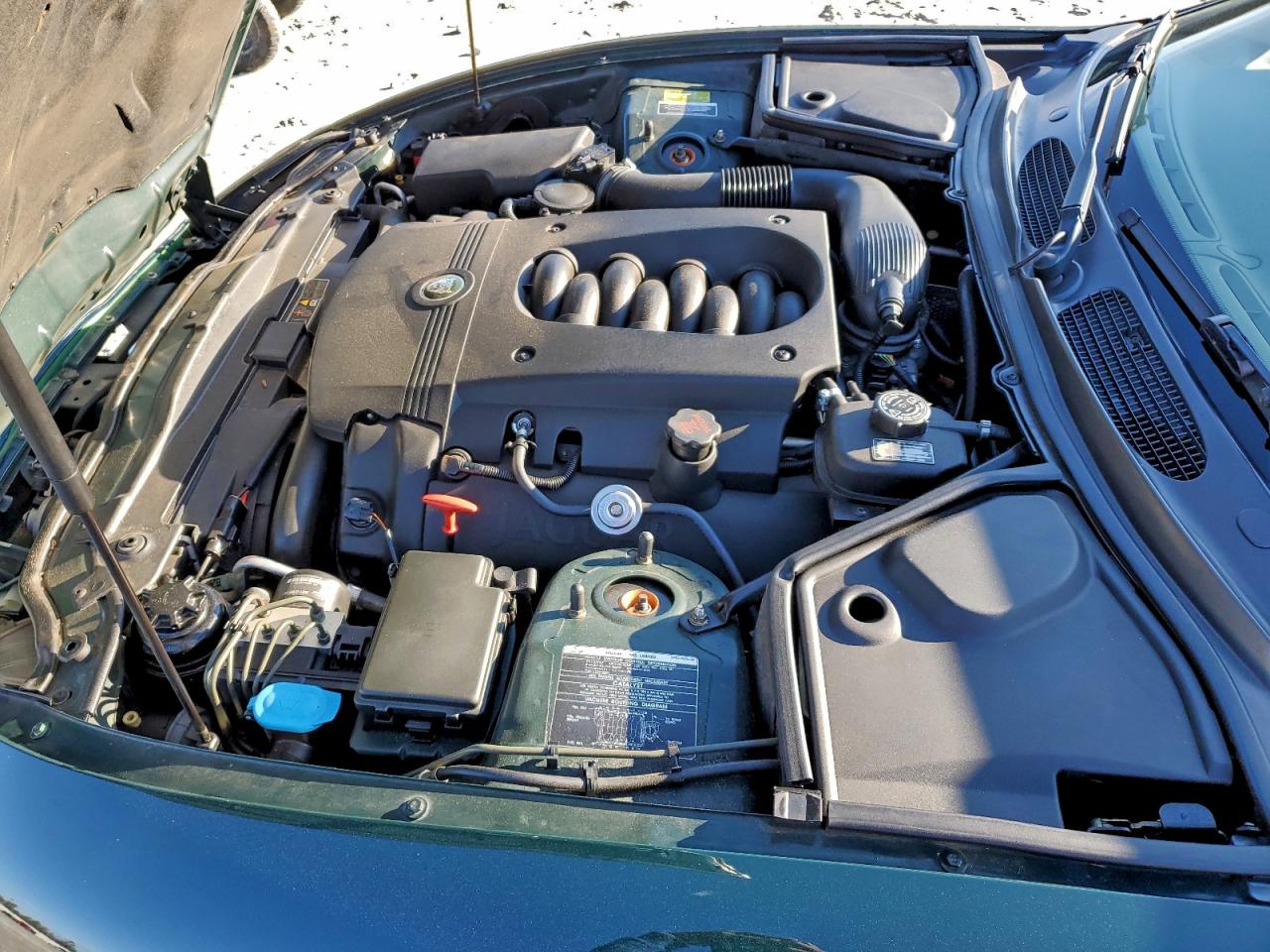 2004 Jaguar Xk8 Green vin: SAJDA42C142A40034