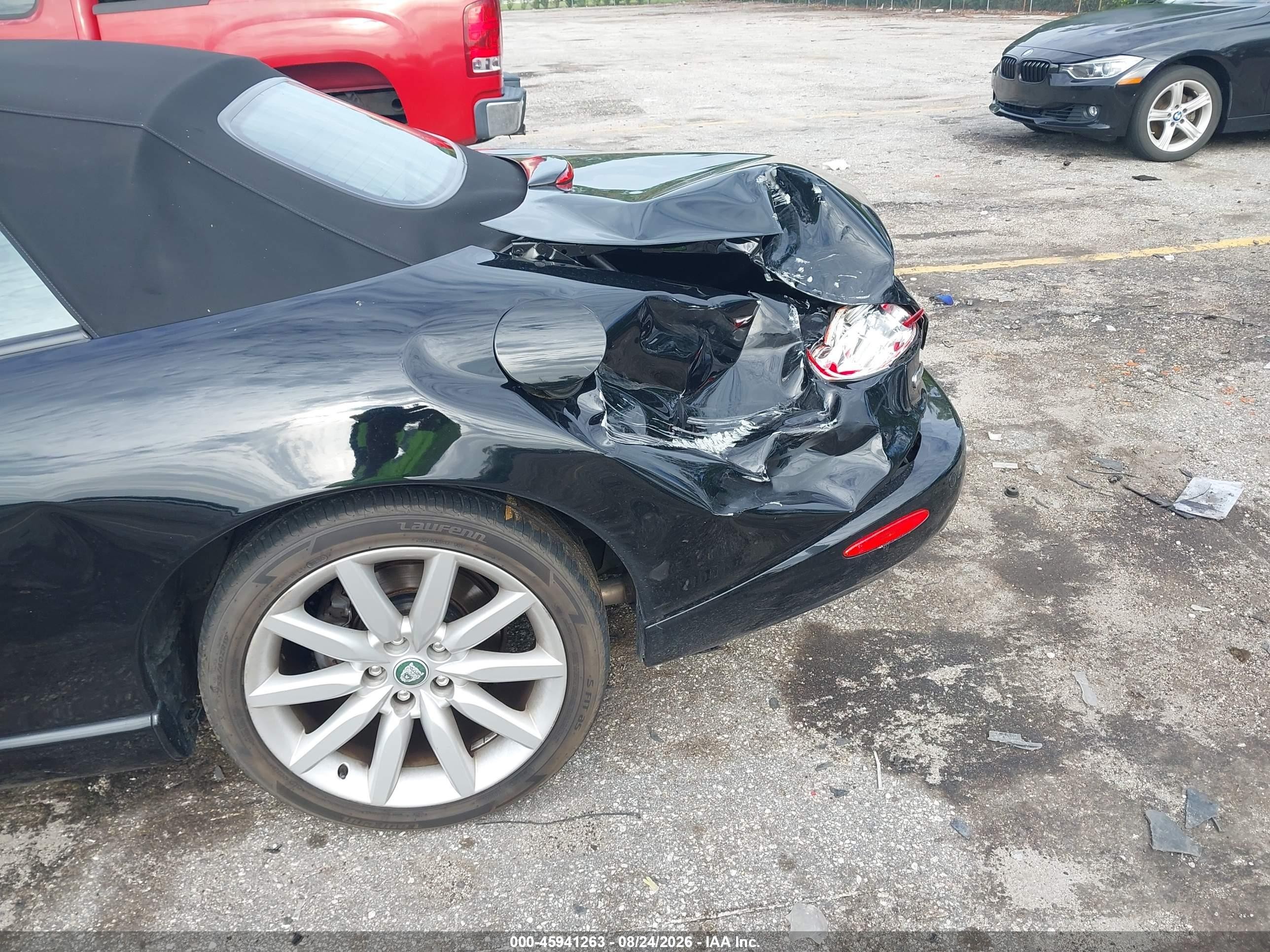 2006 Jaguar Xk8   Black vin: SAJDA42C162A46404
