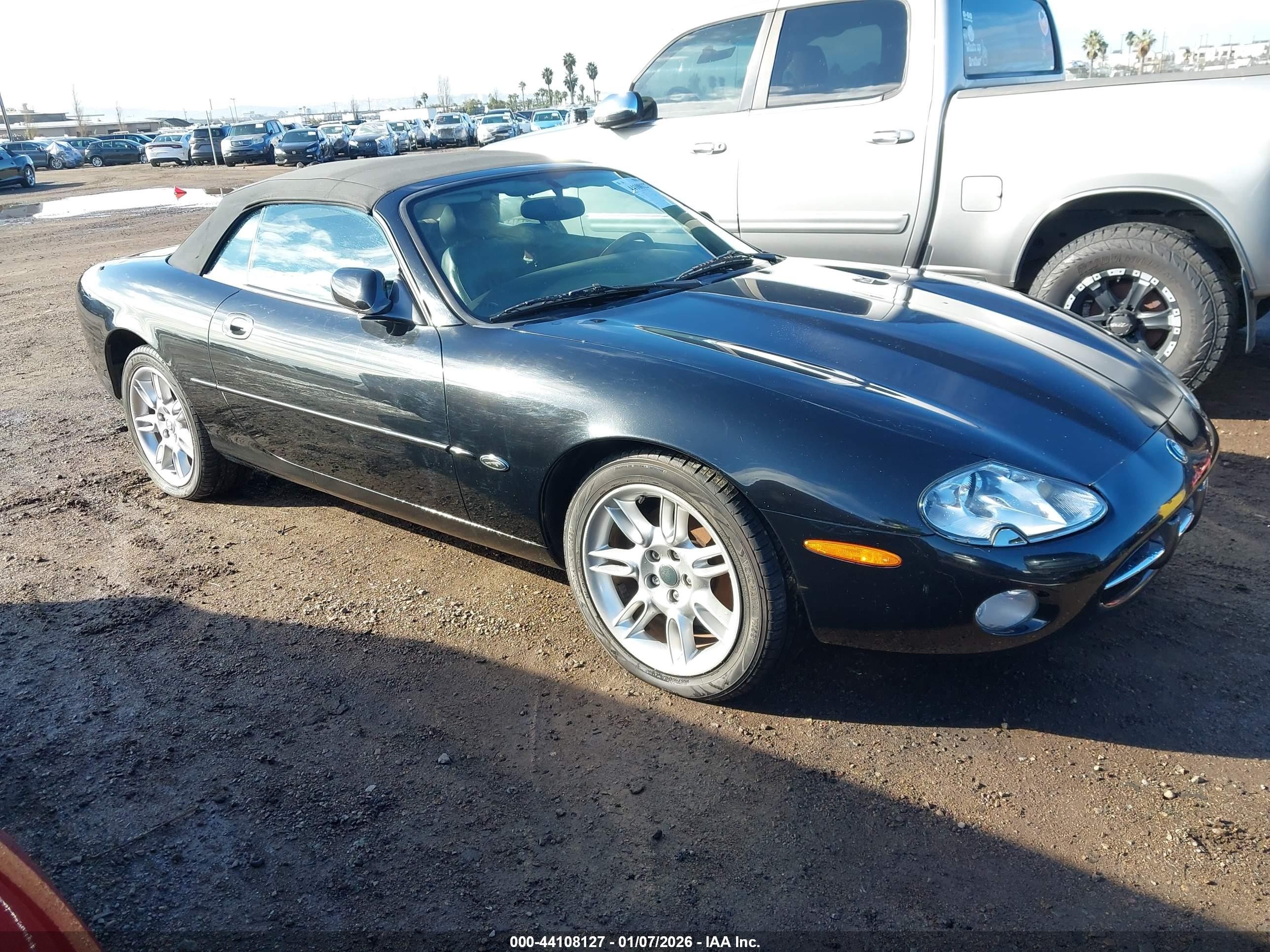 2002 Jaguar Xk8   Black vin: SAJDA42C22NA26736