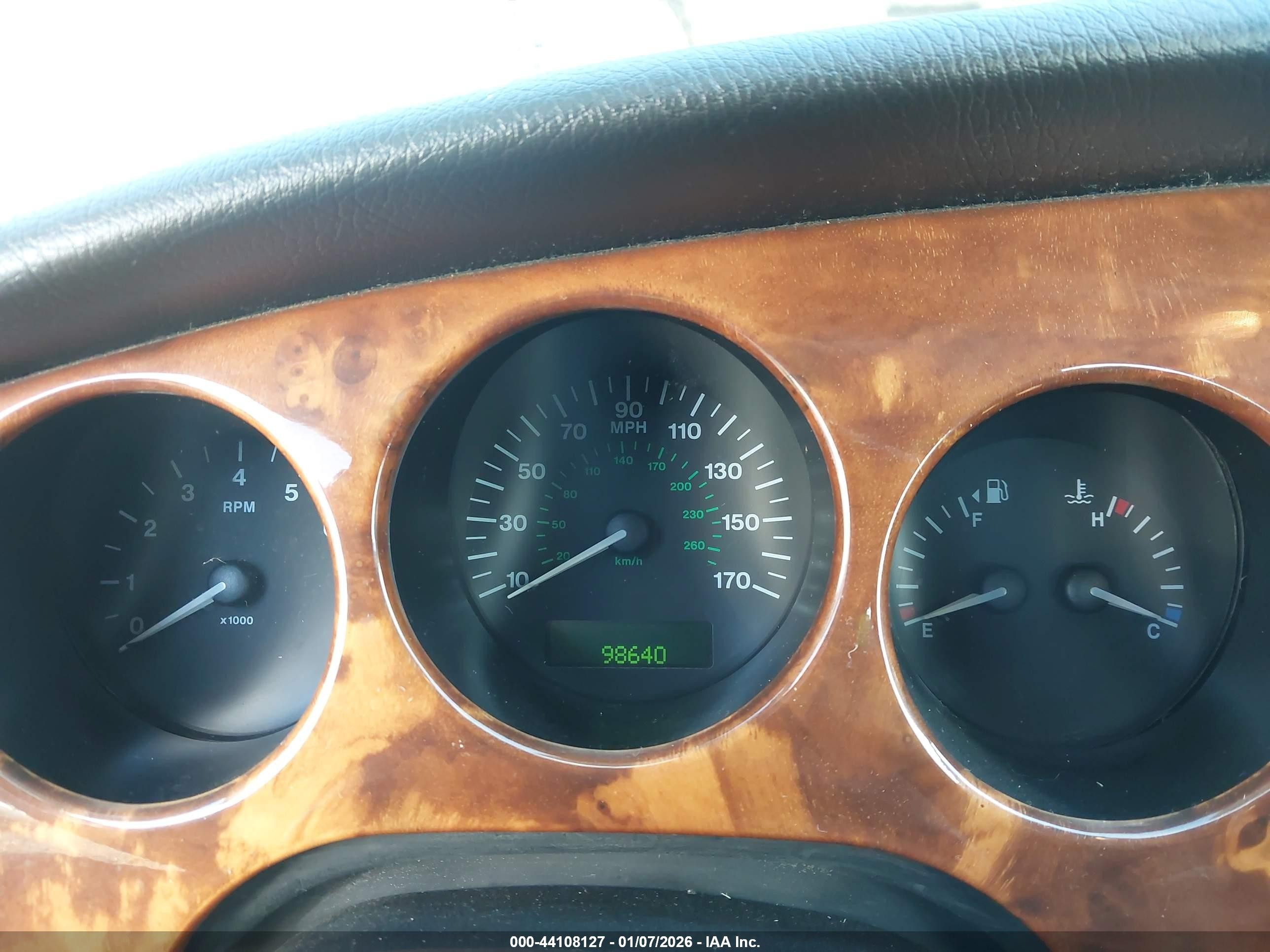 2002 Jaguar Xk8   Черный vin: SAJDA42C22NA26736