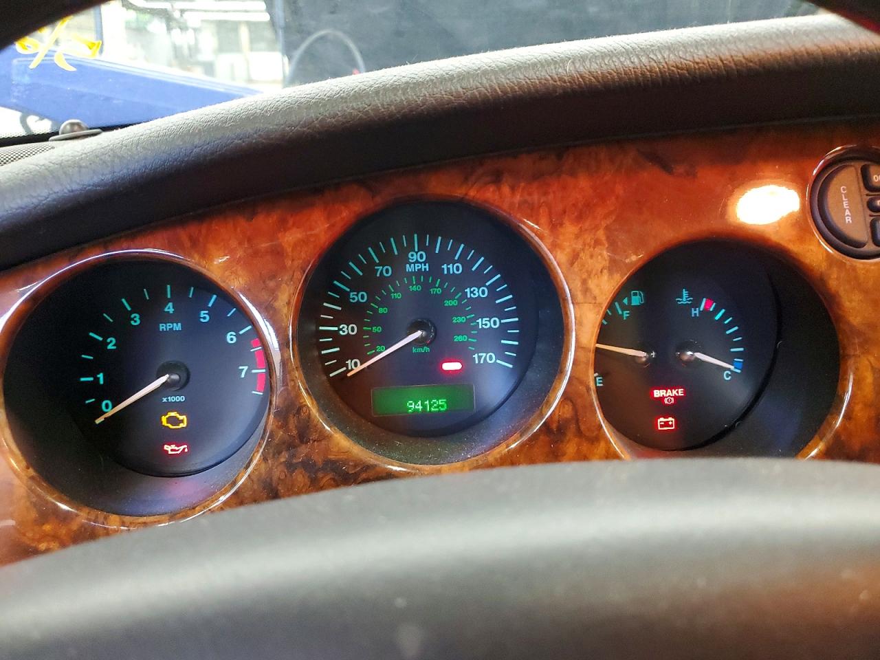 2003 Jaguar Xk8 Black vin: SAJDA42C232A32507