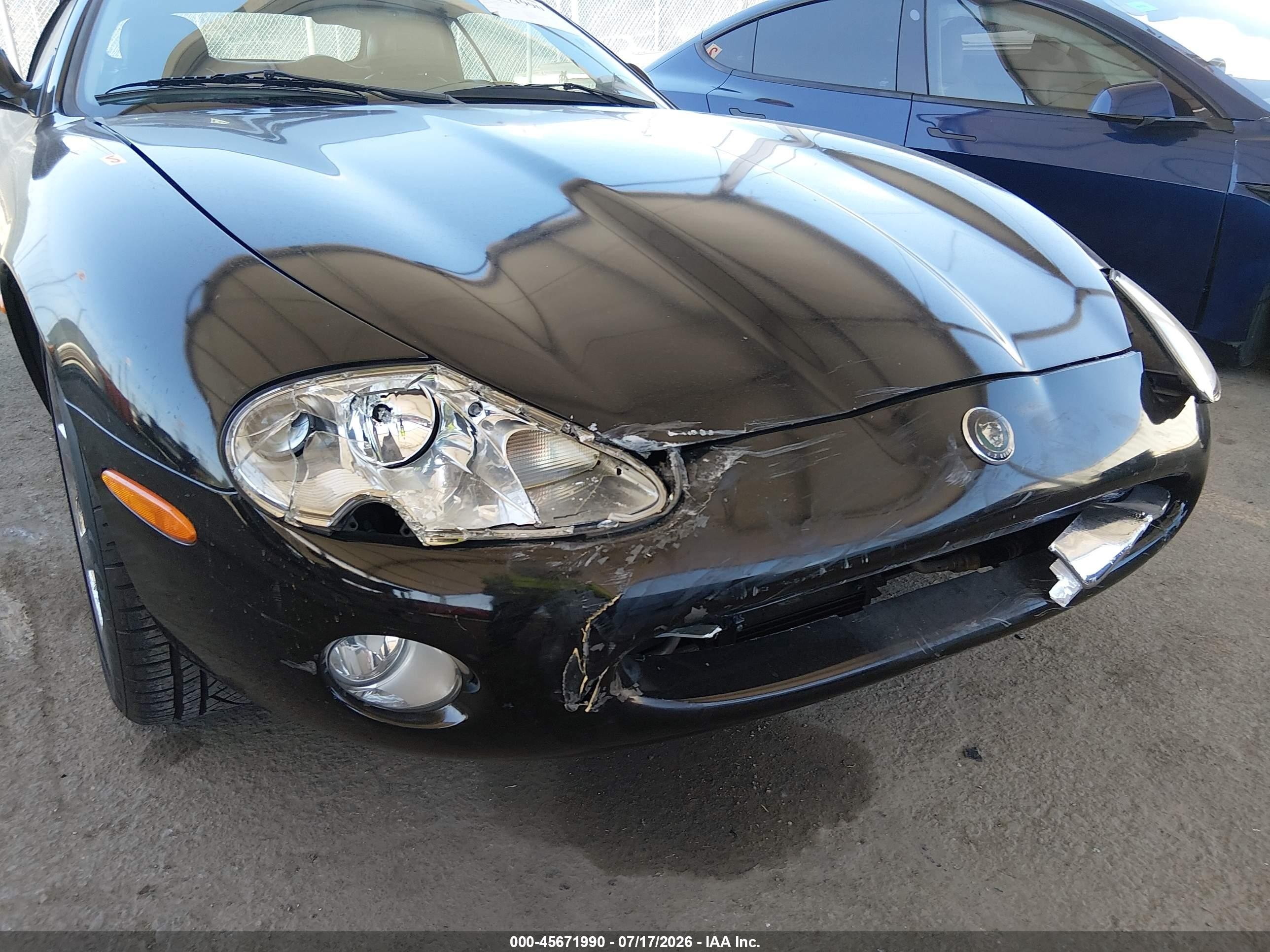 2003 Jaguar Xk8 Черный vin: SAJDA42C232A35357