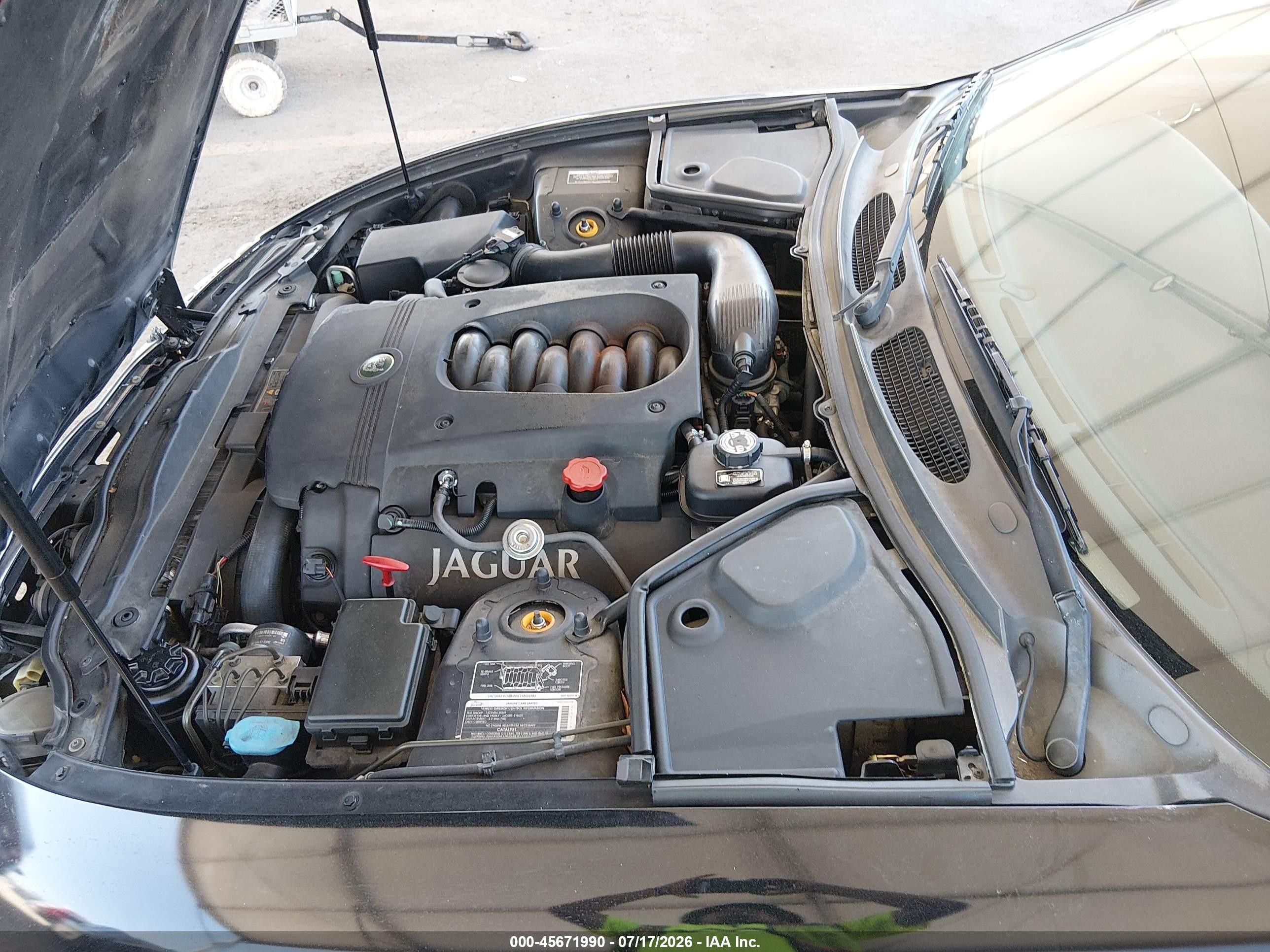 2003 Jaguar Xk8 Черный vin: SAJDA42C232A35357