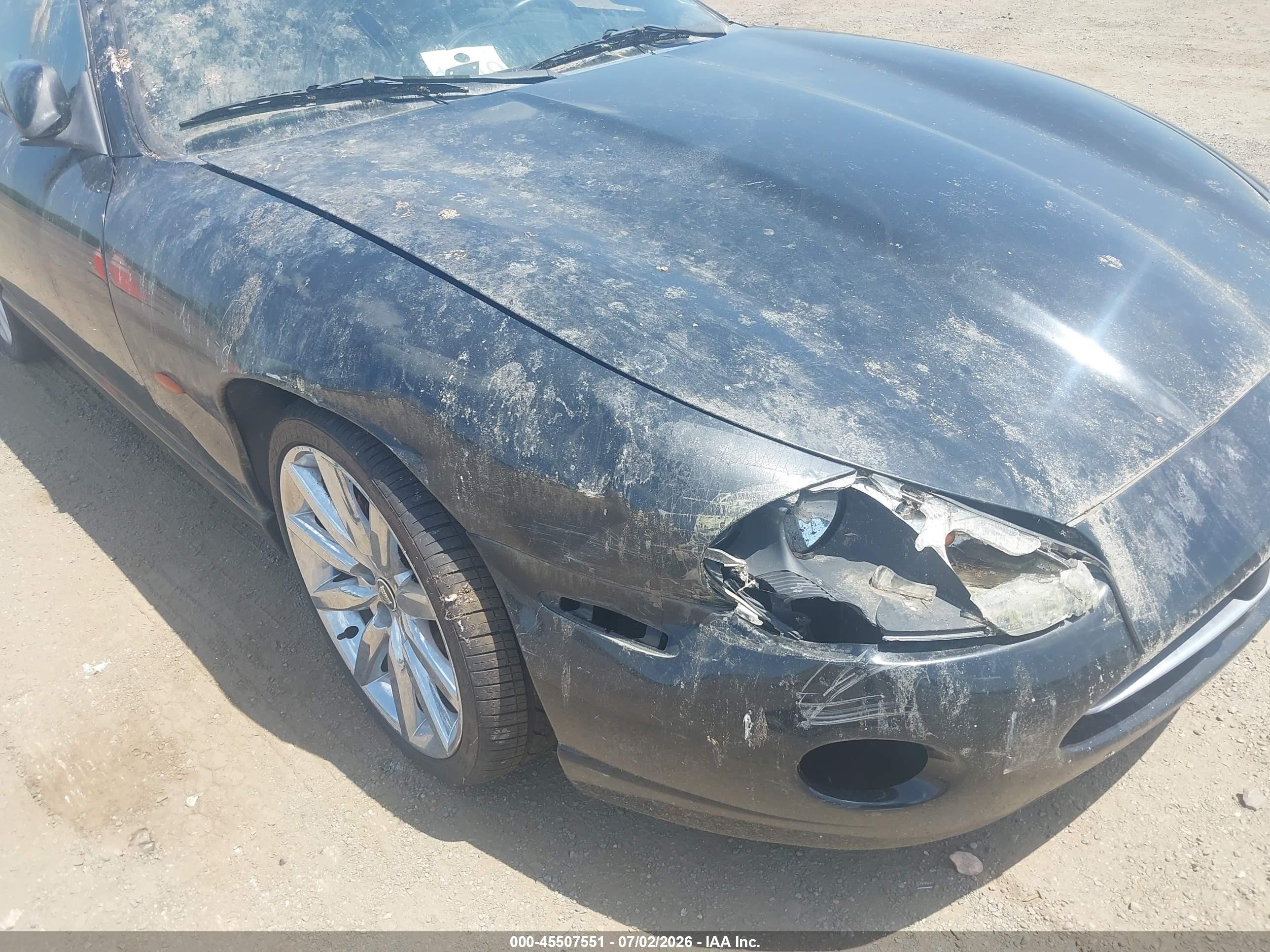 2006 Jaguar Xk8   Черный vin: SAJDA42C262A45150