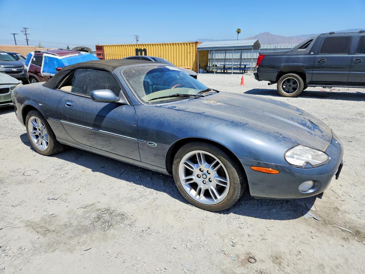 2001 Jaguar Xk8 Синий vin: SAJDA42C31NA11063