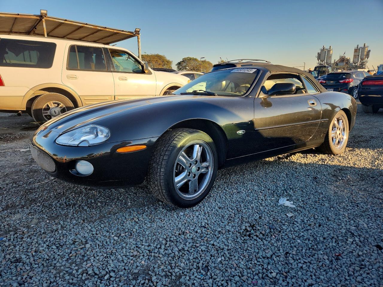 2002 Jaguar Xk8 Black vin: SAJDA42C62NA24245