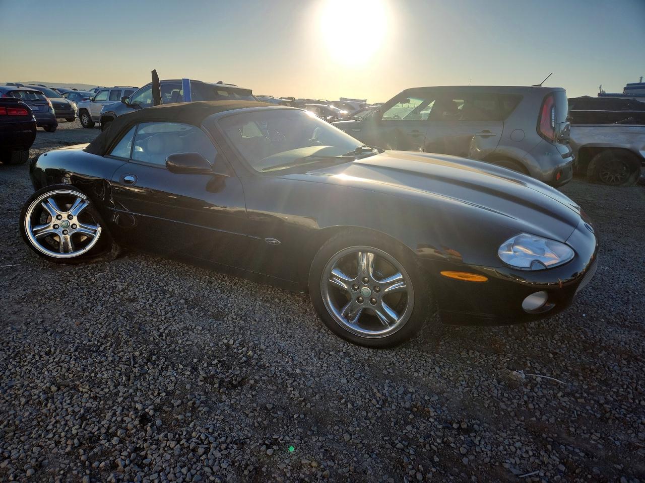 2002 Jaguar Xk8 Black vin: SAJDA42C62NA24245