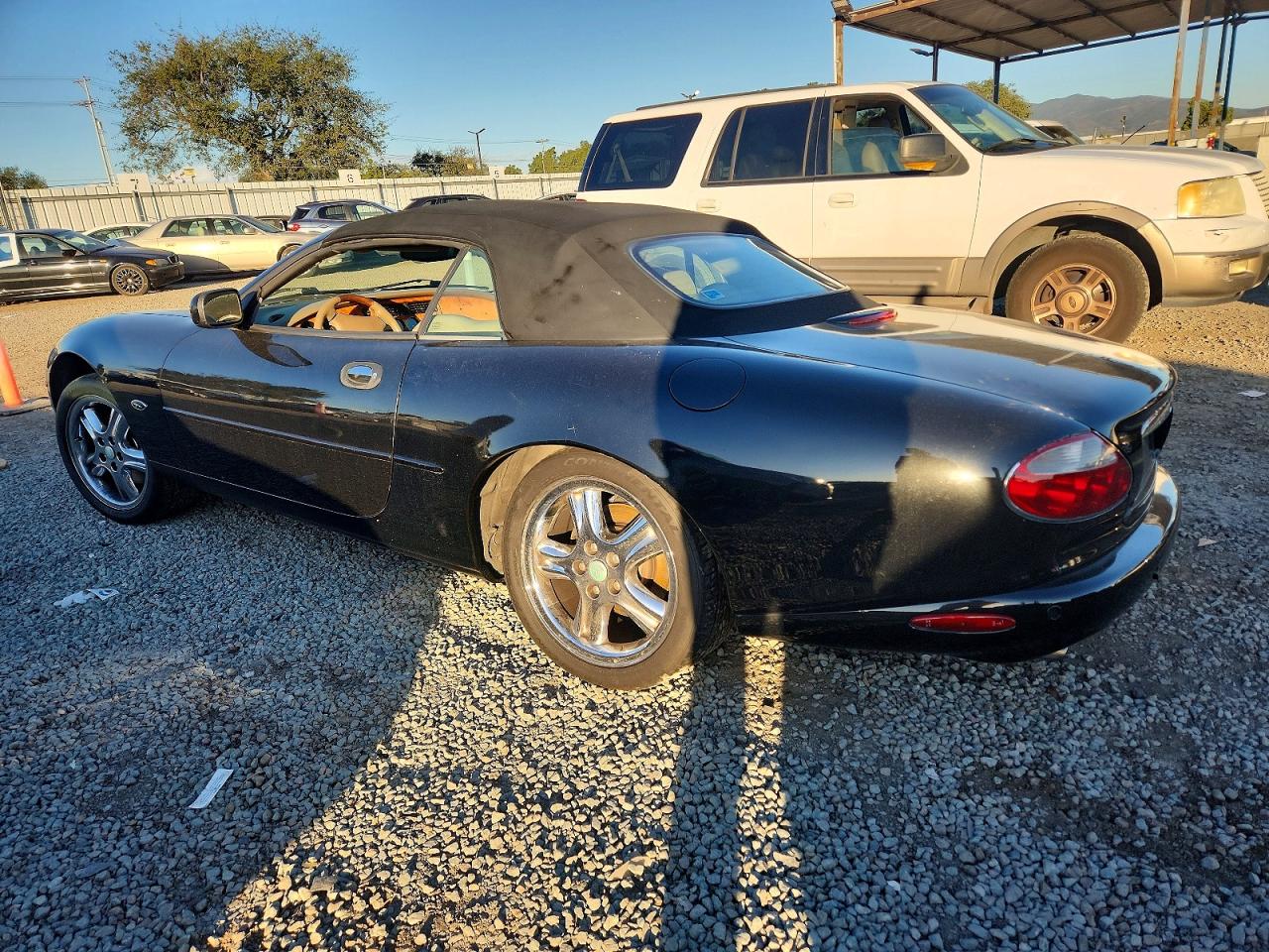 2002 Jaguar Xk8 Black vin: SAJDA42C62NA24245