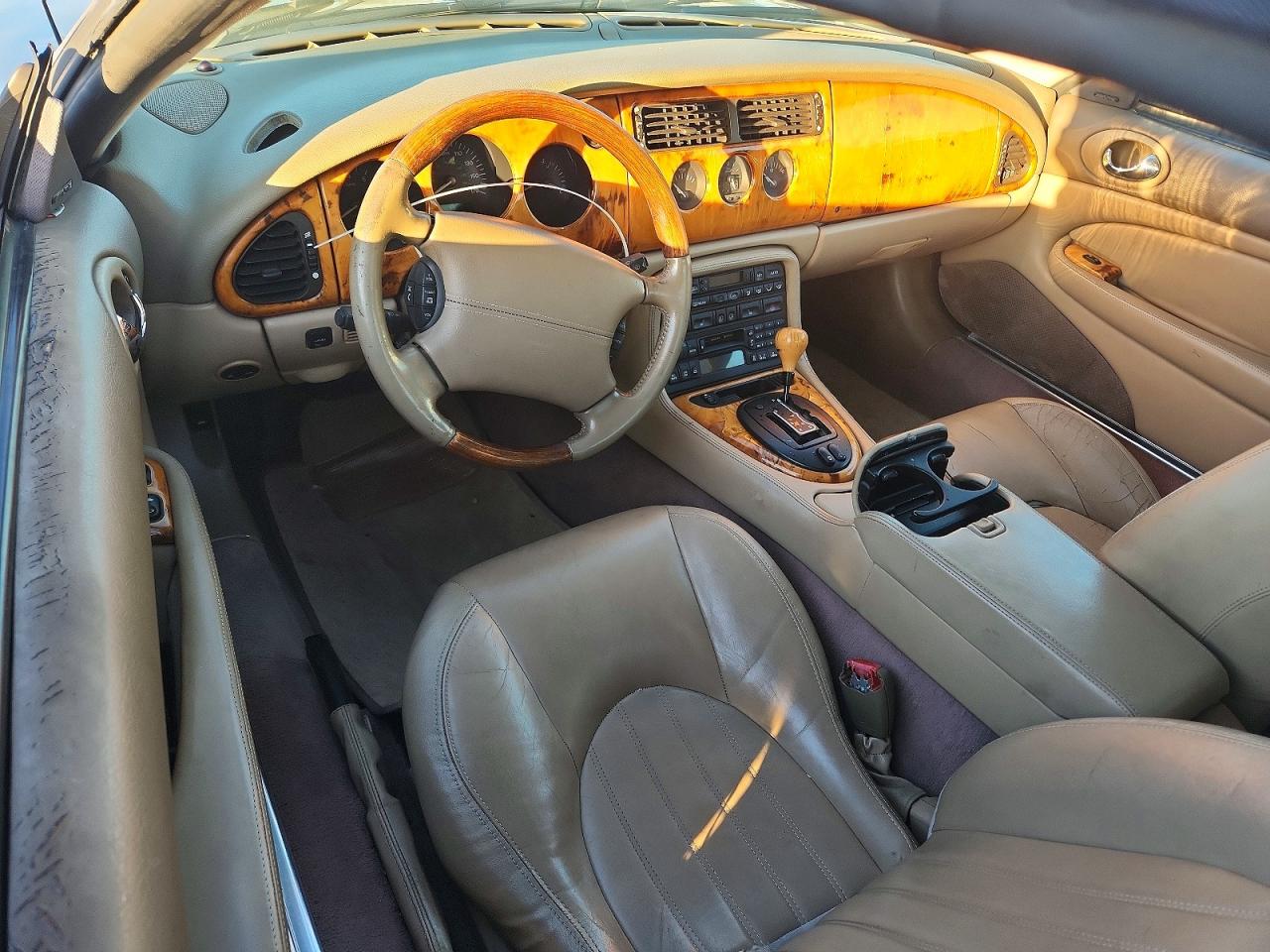 2002 Jaguar Xk8 Black vin: SAJDA42C62NA24245