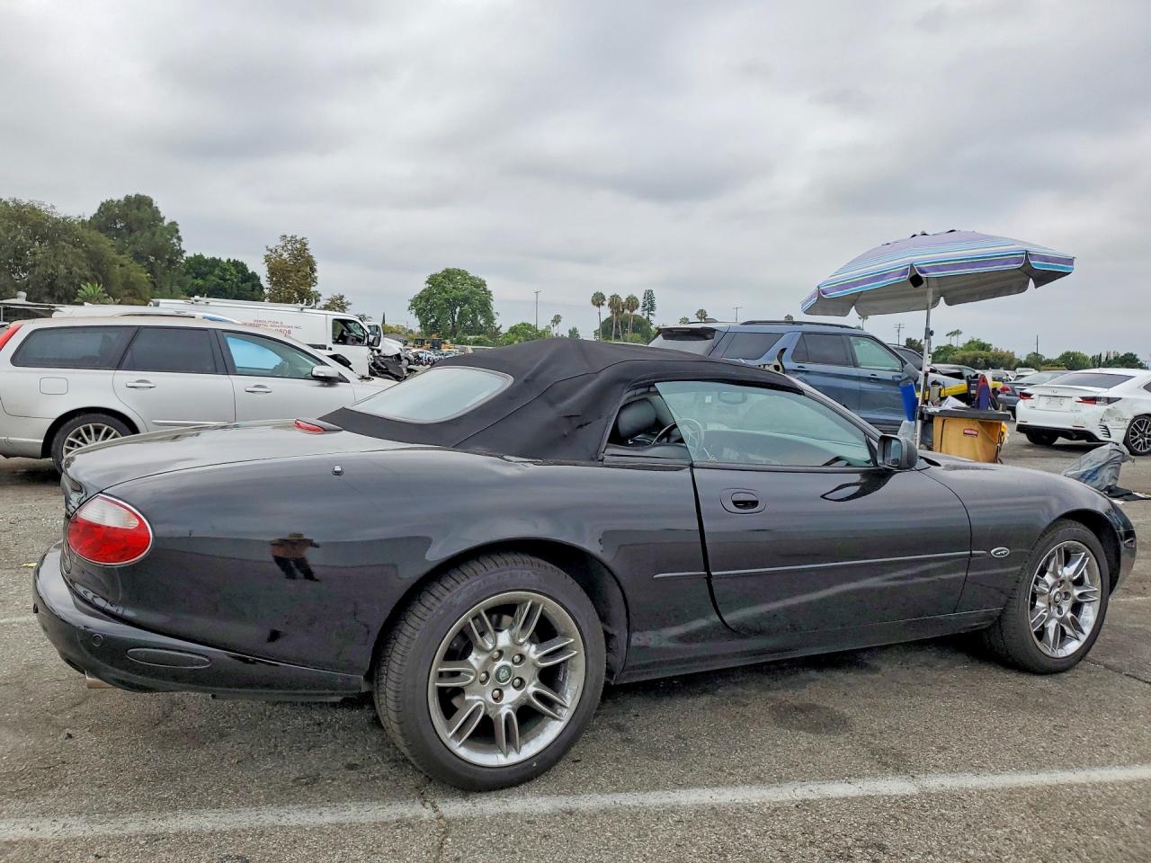 2002 Jaguar Xk8 Black vin: SAJDA42C72NA23041